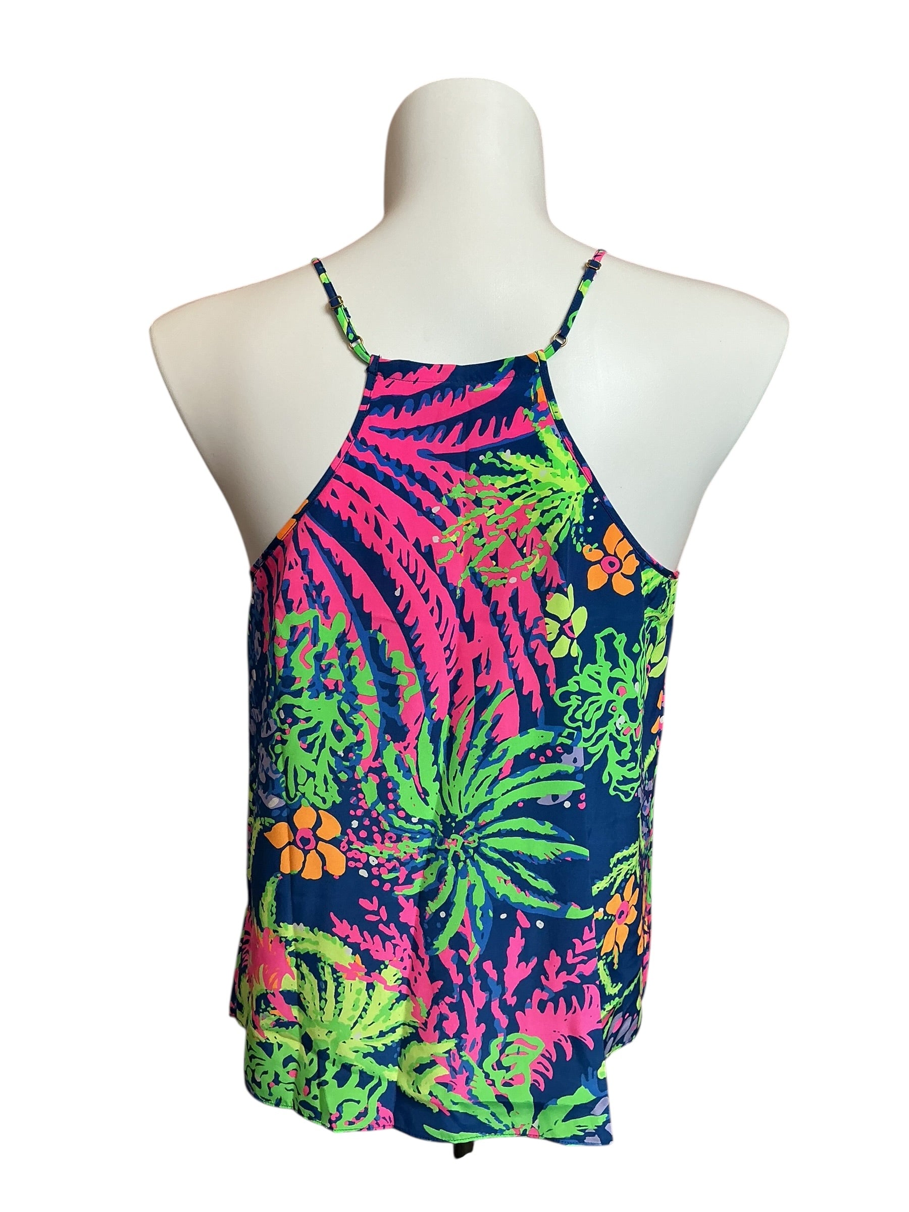 Lilly Pulitzer NWT Dusk Top Indigo All A Glow - Size XL