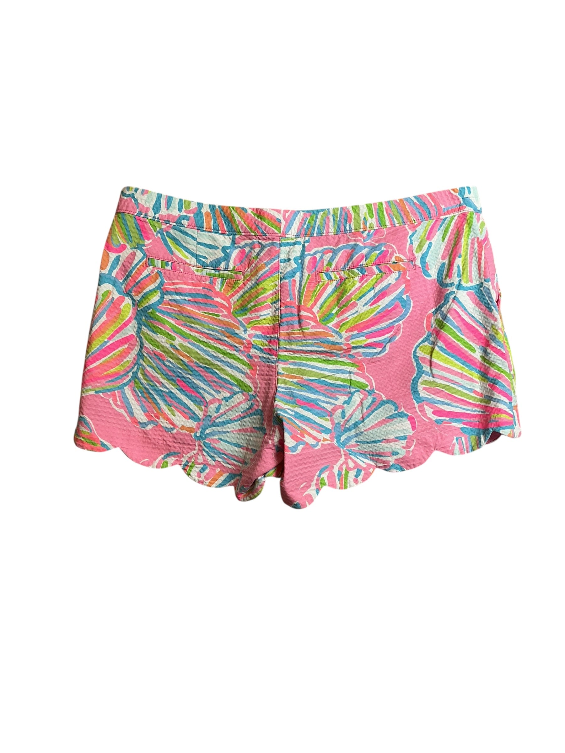 Lilly Pulitzer Buttercup Short - Pink Pout Shellabrate - Size 16