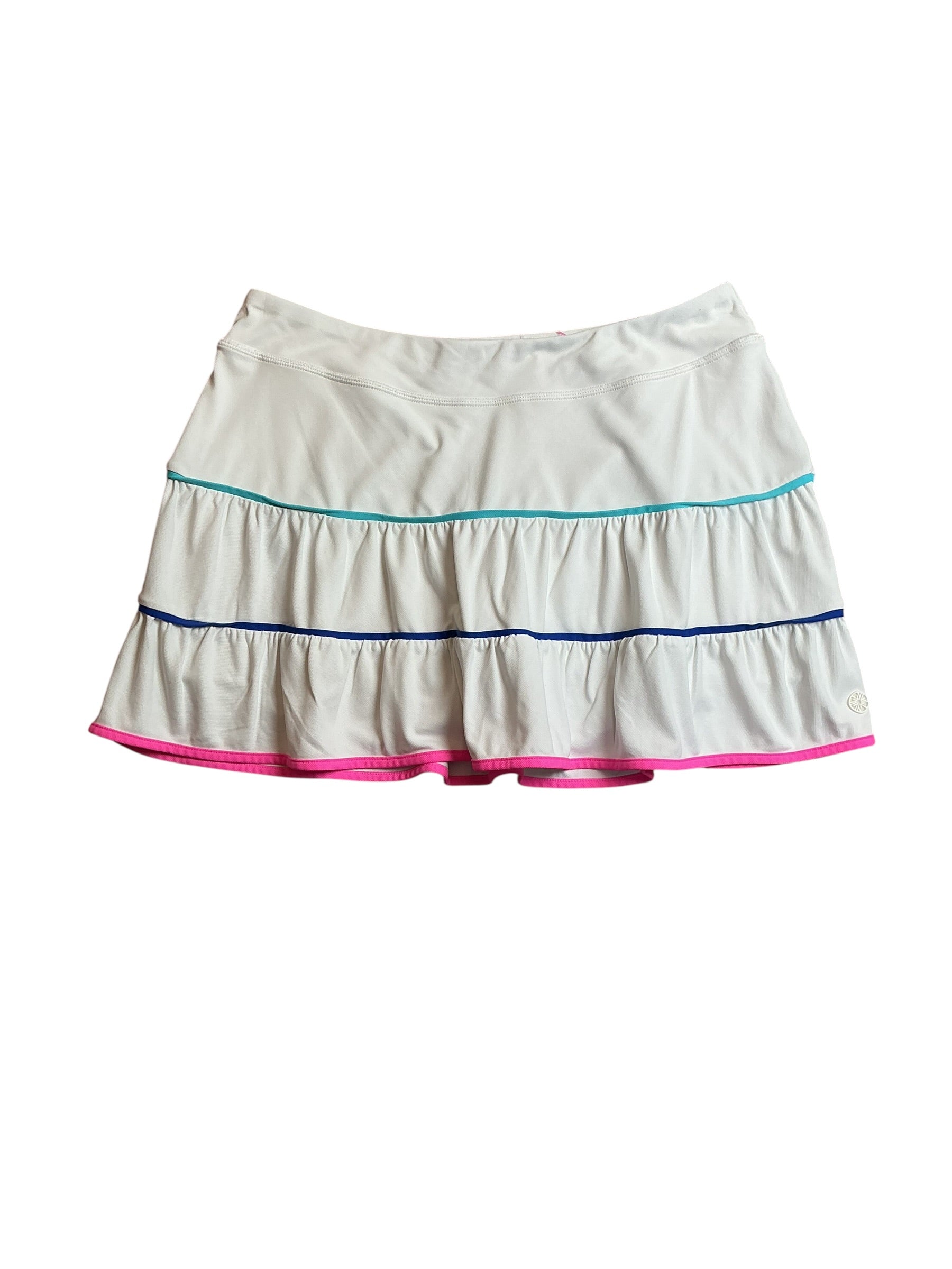Lilly Pulitzer Peachy Skort UPF 50+ - Resort White - Size L