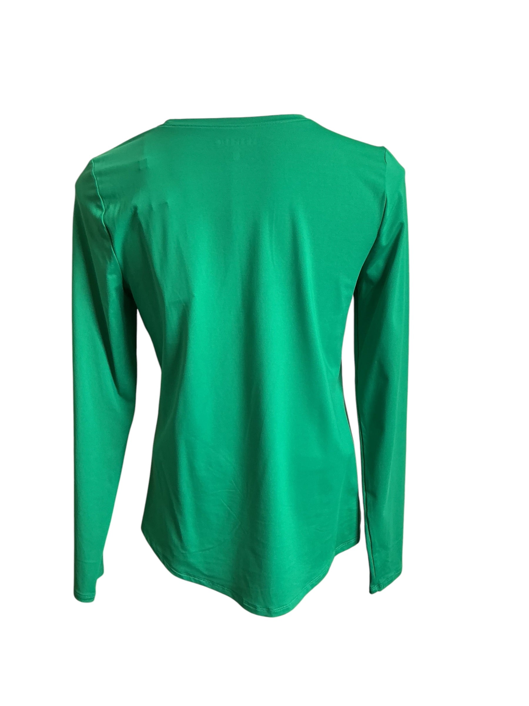 Lilly Pulitzer NWT Westley Long Sleeve Active Tee UPF 50+ Fiddle Leaf Green - Size S