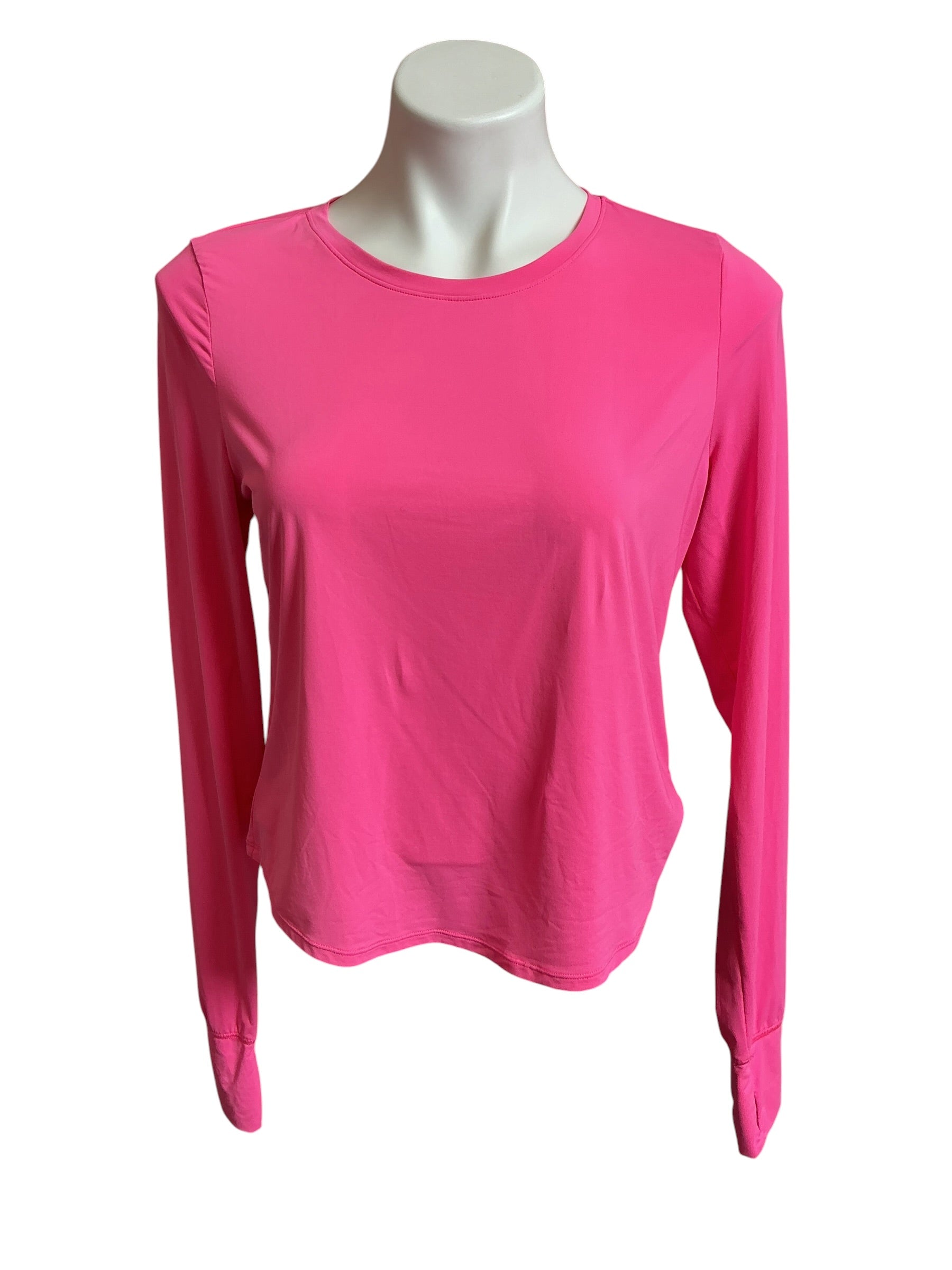 Lilly Pulitzer Westley Long Sleeve Active Tee UPF 50+ Pink Top - Size S
