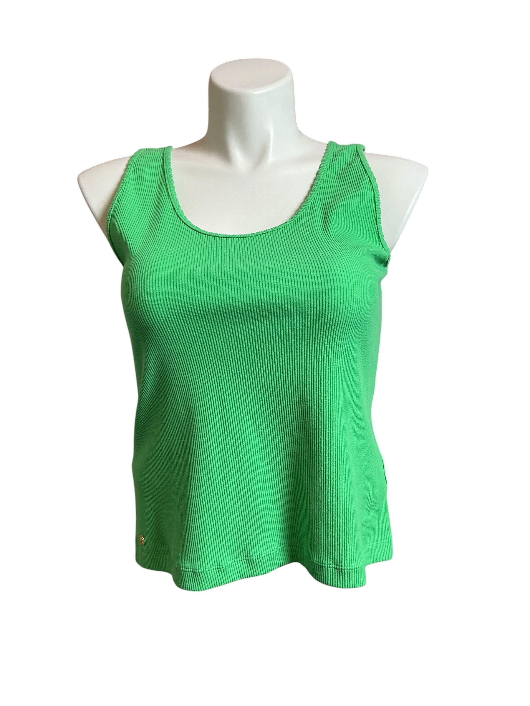 Lilly Pulitzer NWT Gabbie Knit Top Fauna Green - Size XL