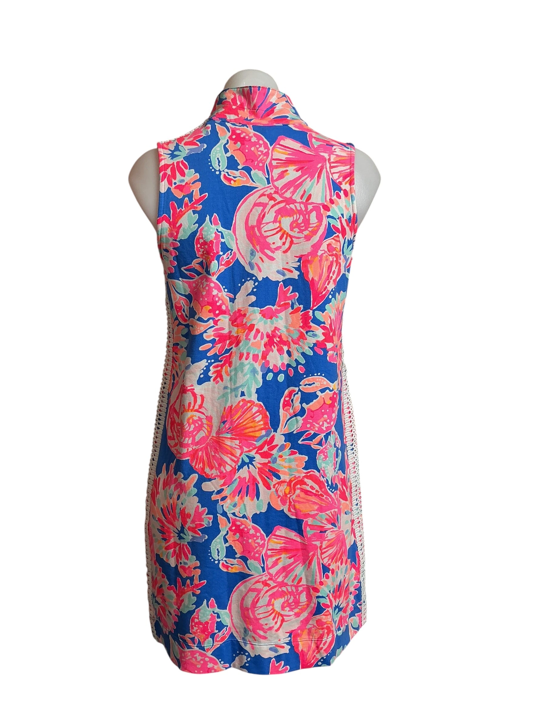 Lilly Pulitzer NWT Skipper Sleeveless Dress Bennet Blue Bay Dreamin - Size S