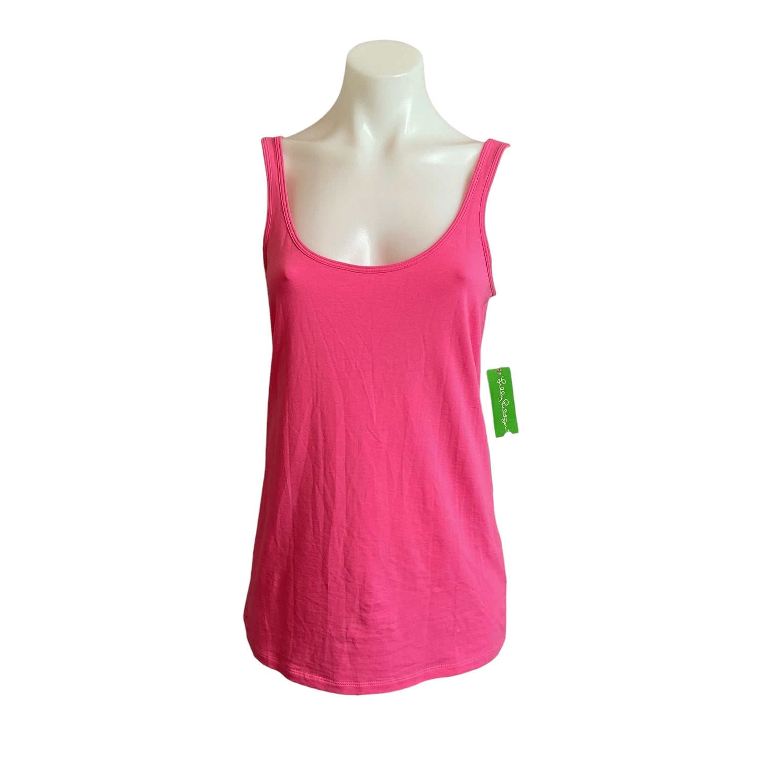 Lilly Pulitzer NWT Tabbie Tank Hotty Pink - Size L