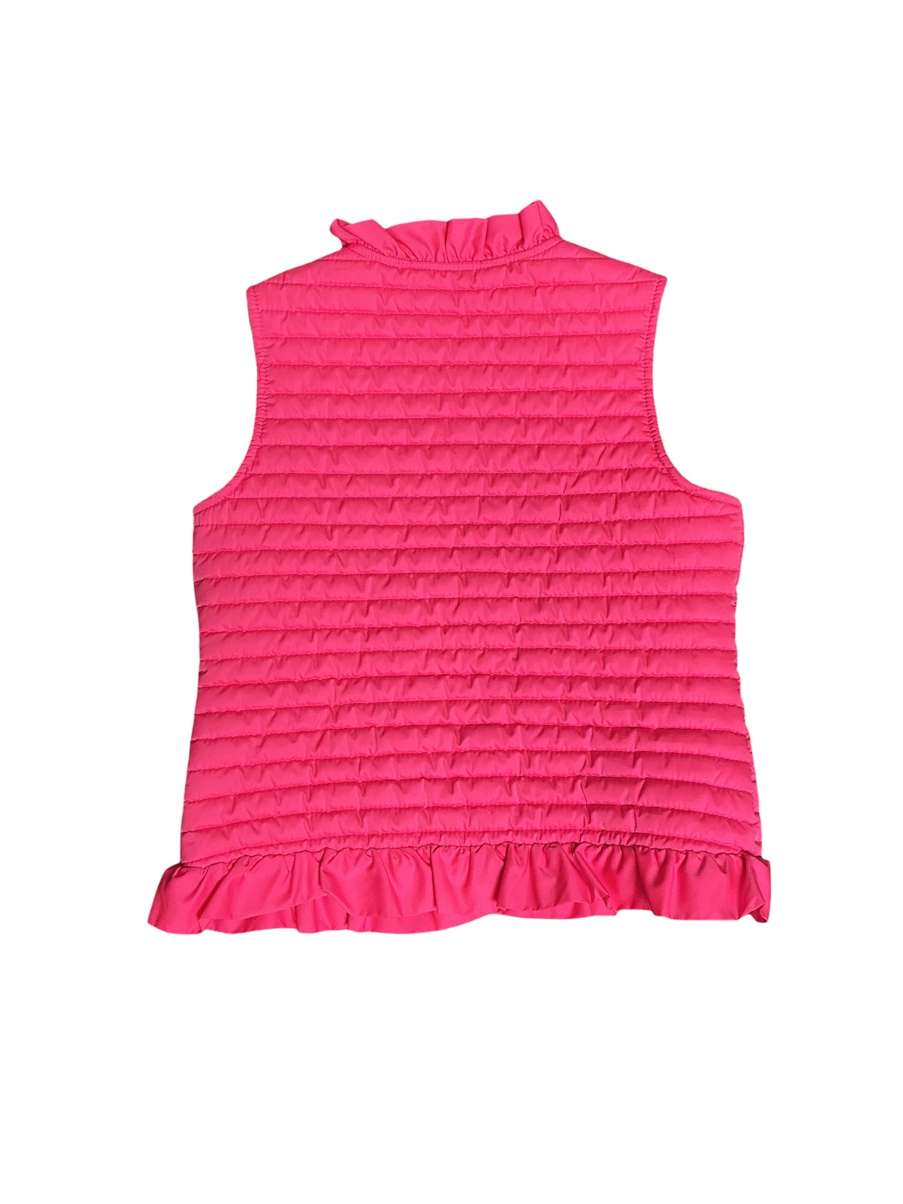 Lilly Pulitzer Girls Levie Vest Tiki Pink - Size L (8-10)