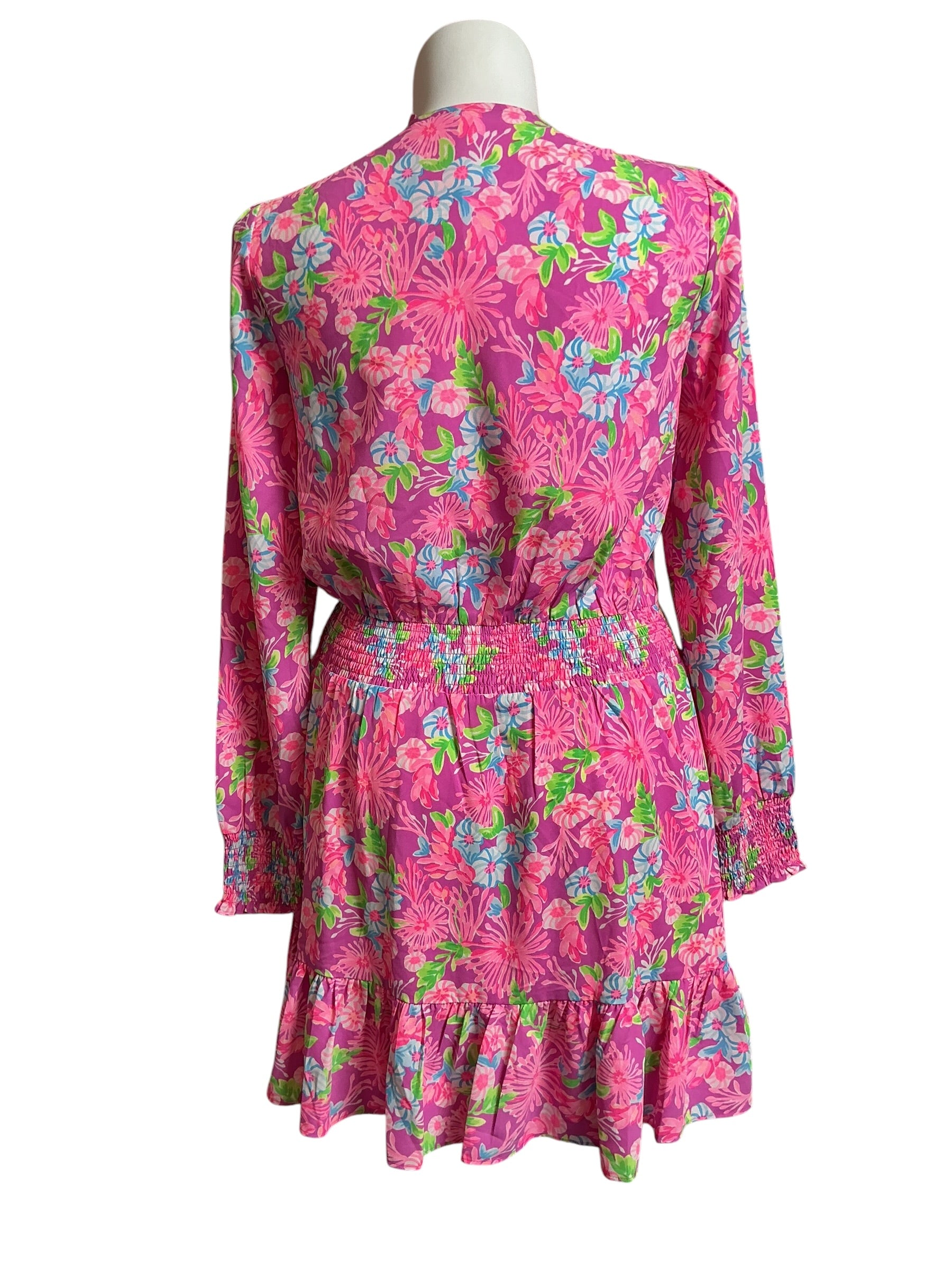 Lilly Pulitzer NWT Christiana Stretch Dress Amethyst Moms The Word - Size 14