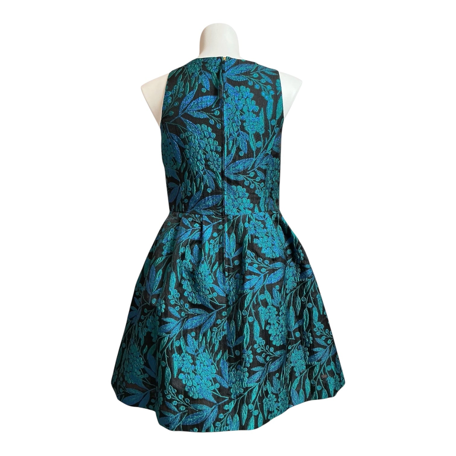 Lilly Pulitzer NWT Jollian Brocade Dress Deep Lagoon Berry Wild Metallic - Size 14