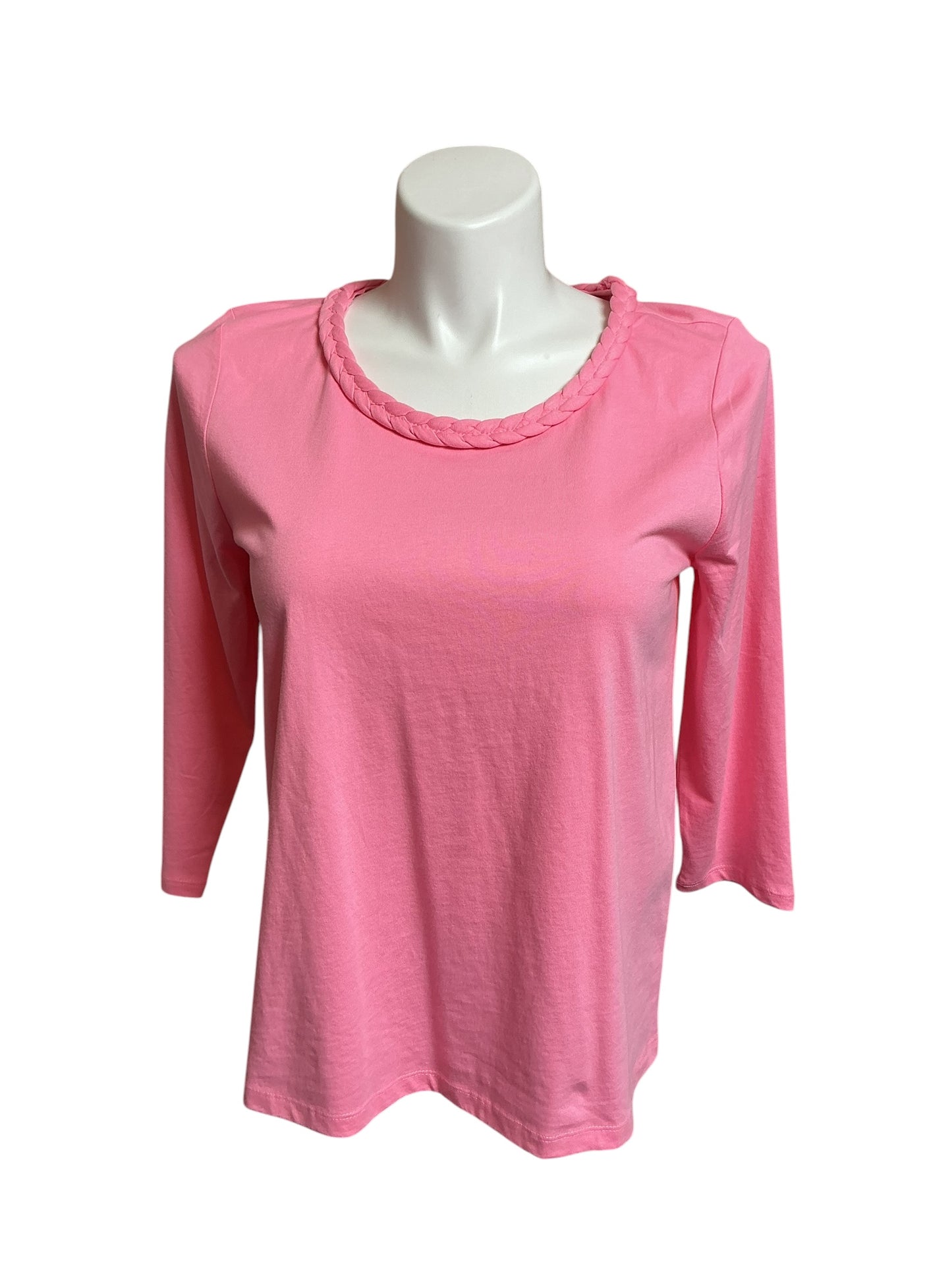 Lilly Pulitzer Paulson Knit Pink Top - Size L