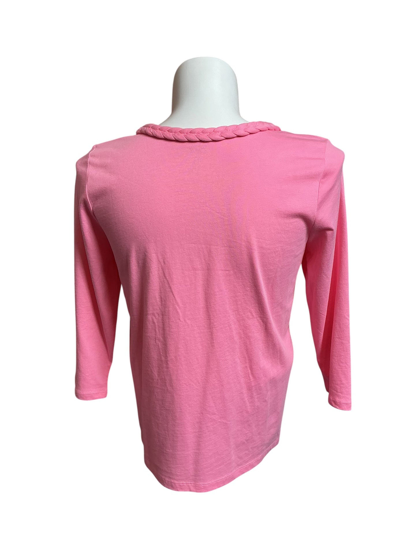 Lilly Pulitzer Paulson Knit Pink Top - Size L