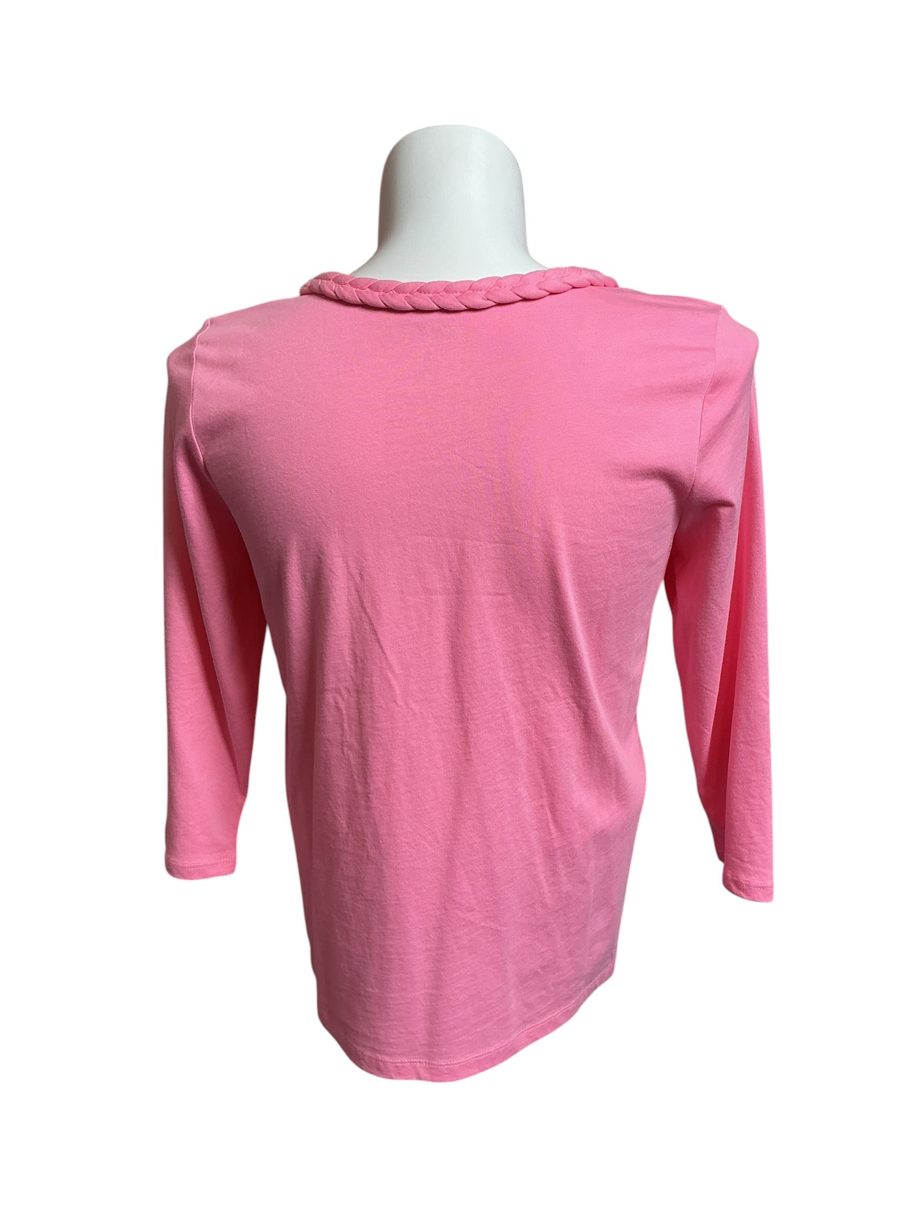 Lilly Pulitzer Paulson Knit Pink Top - Size L