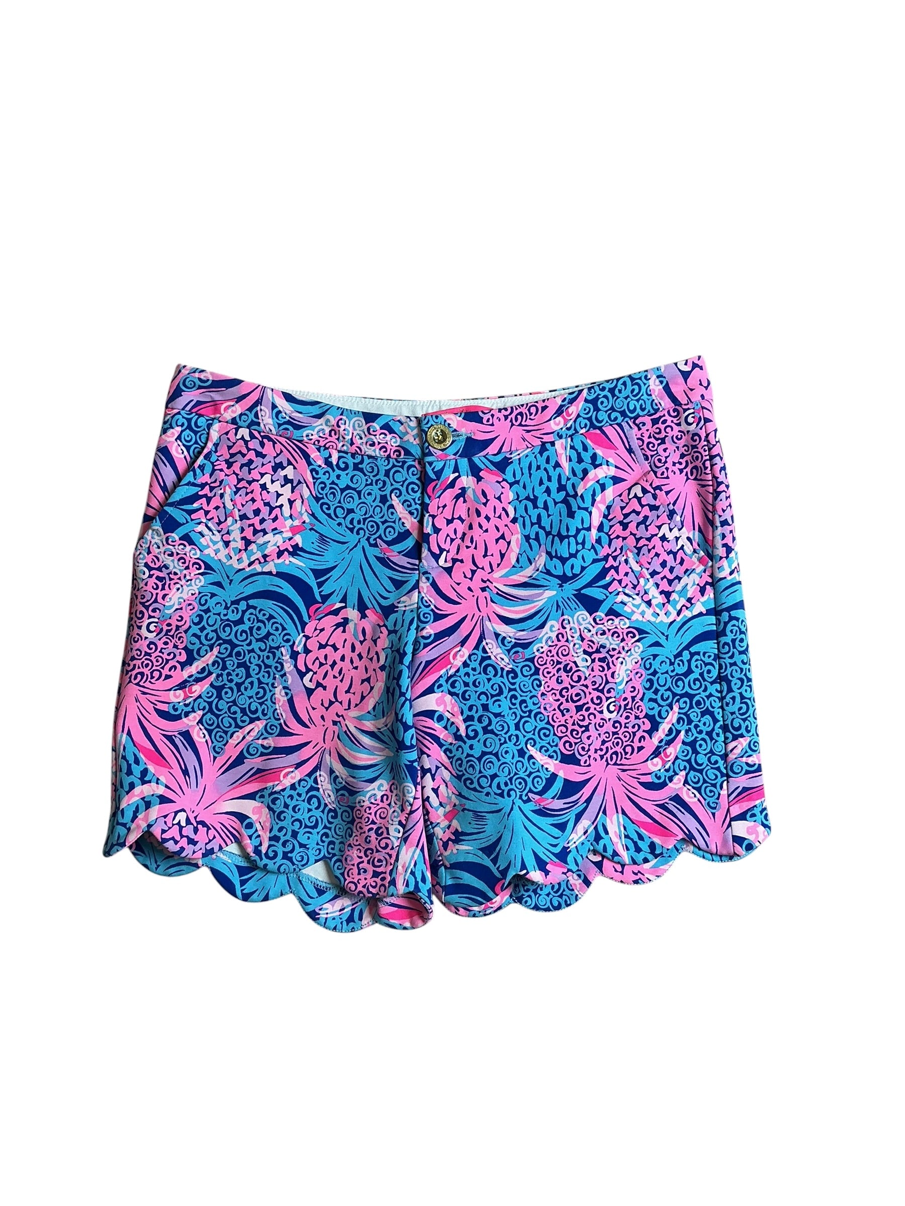 Lilly Pulitzer Shorts Tropic Down Low - Size 6