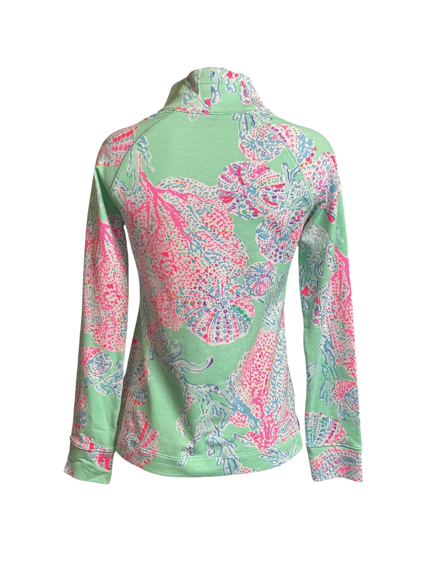 Lilly Pulitzer NWT Skipper Popover Minty Fresh Fansea - Size XXS