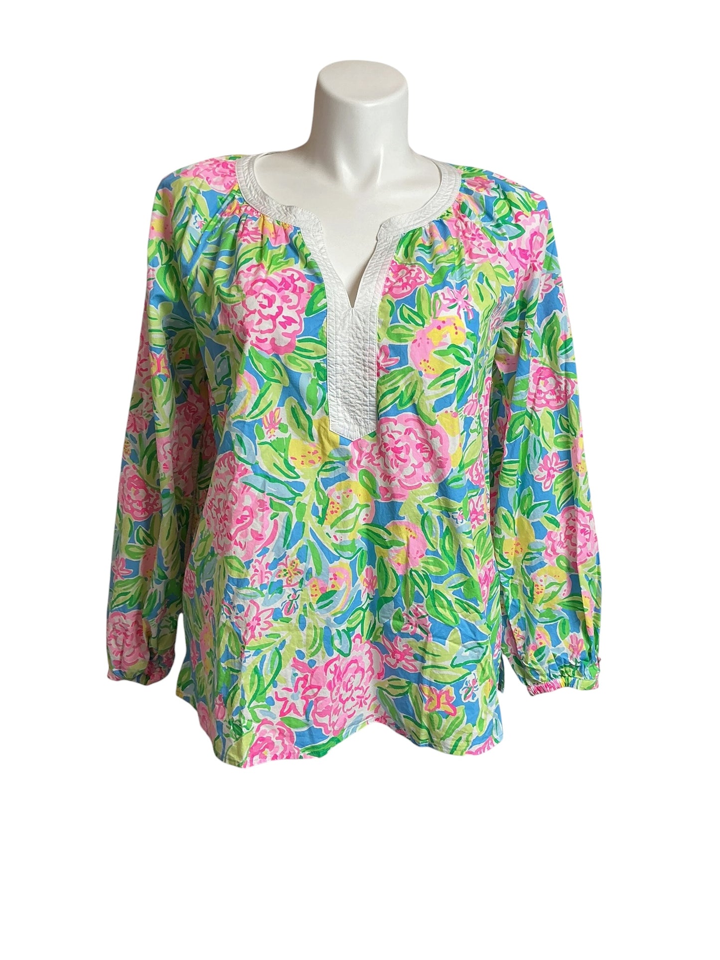 Lilly Pulitzer NWT Camryn Tunic Multi Grove Garden - Size XL