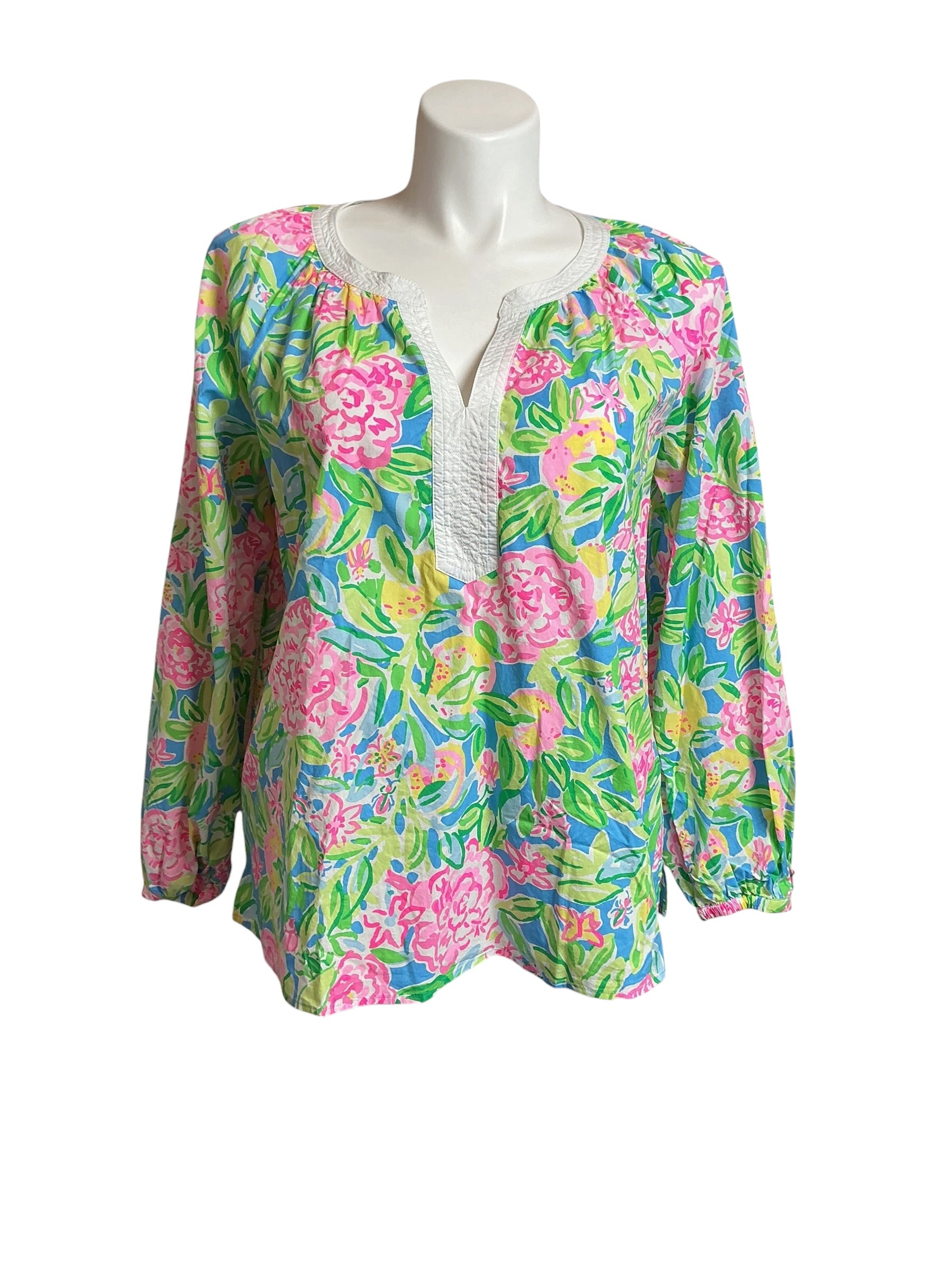 Lilly Pulitzer NWT Camryn Tunic Multi Grove Garden - Size XL