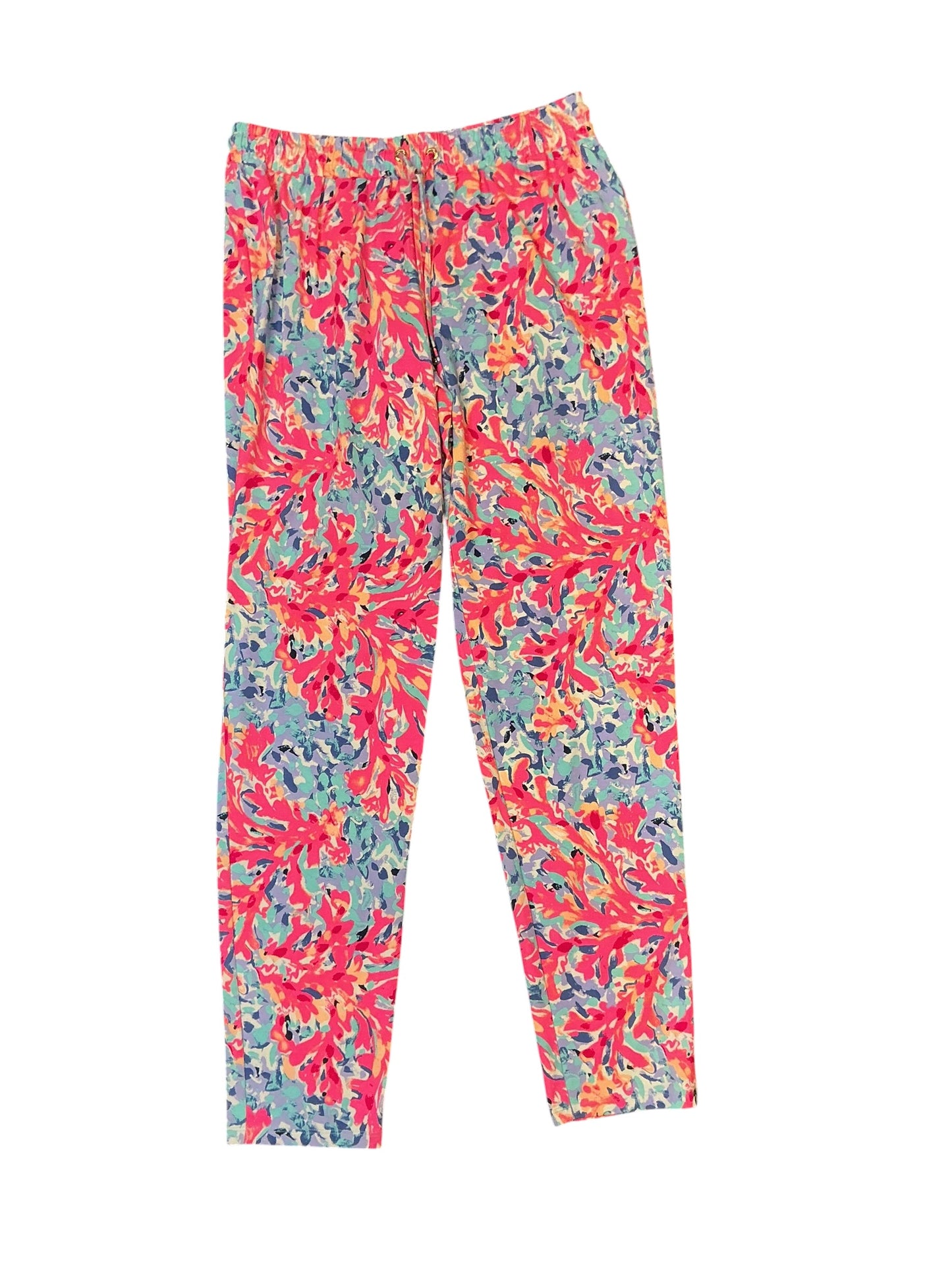 Lilly Pulitzer NWT Lola Pant Multi Coco Coral Crab - Size S