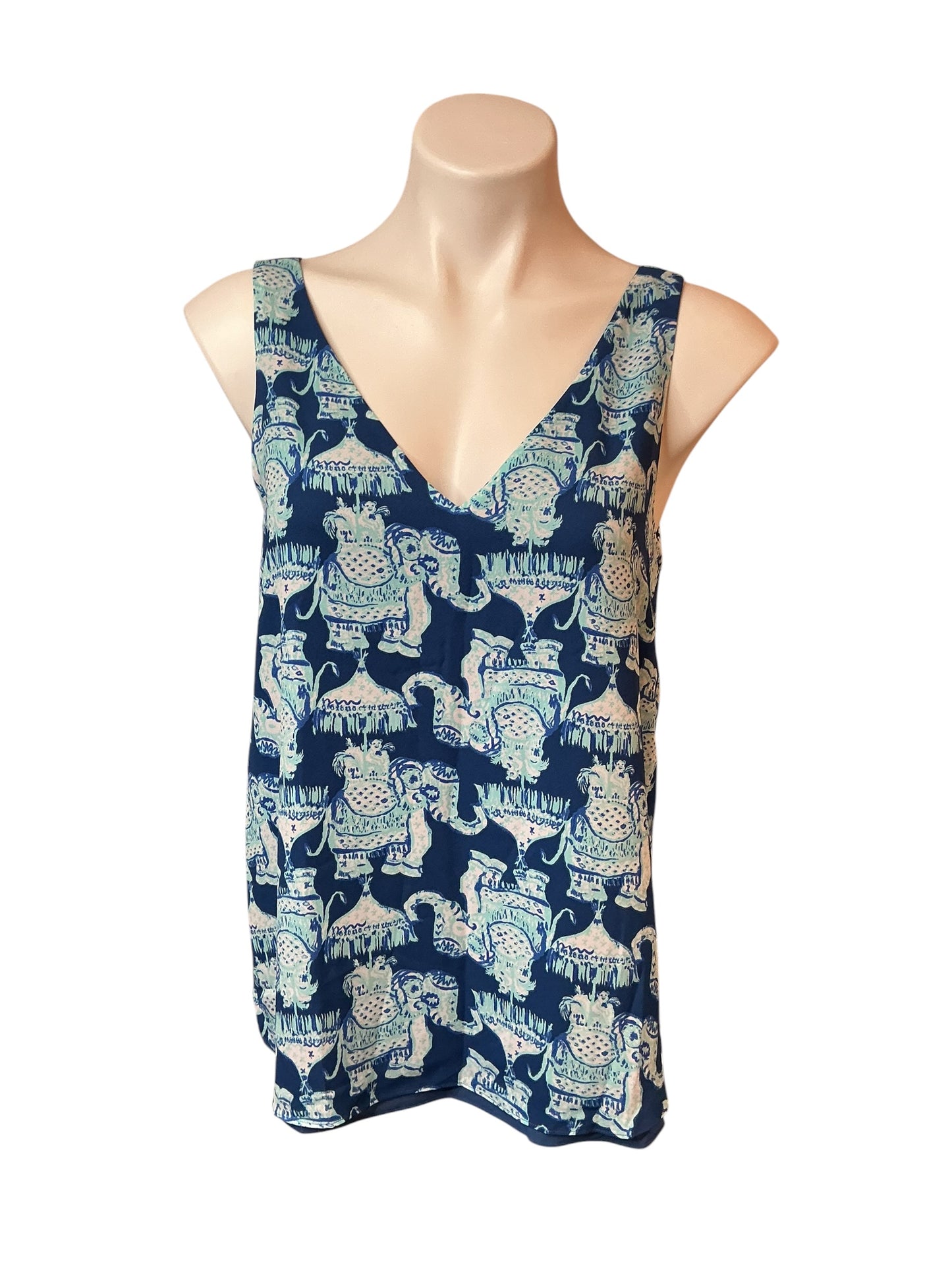 Lilly Pulitzer Florin Reversible Joy Ride Tank Top - Size S