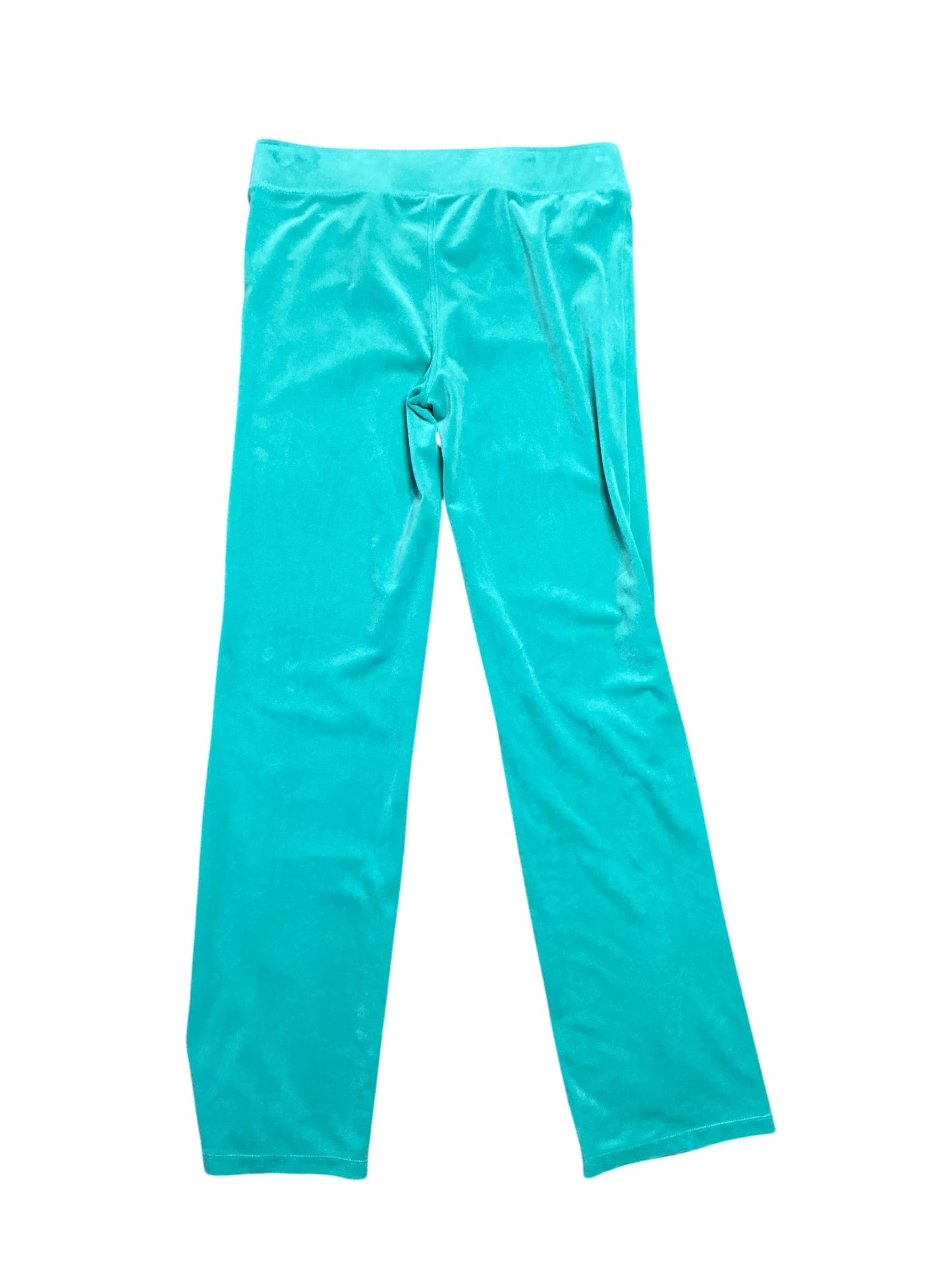 Lilly Pulitzer Dorsey Velour Pant Maldives Green - Size M