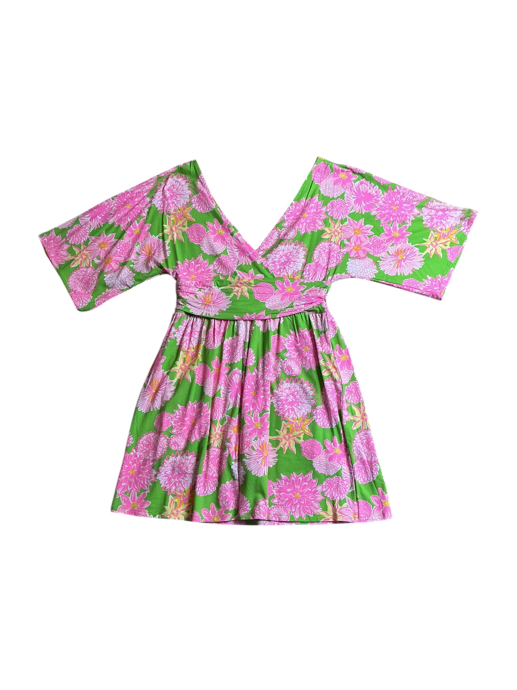 Lilly Pulitzer NWT Parigi Knit Skort Romper - Multi Seaside Garden - Size S