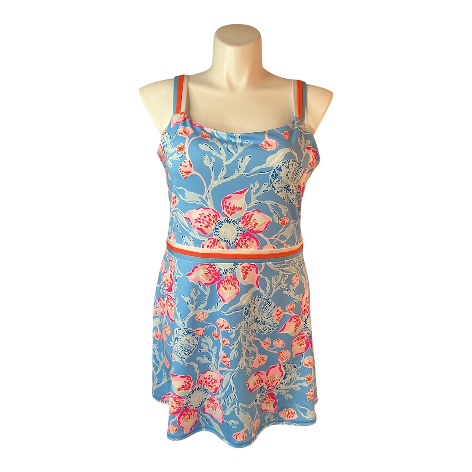 Lilly Pulitzer NWT Deidra Dress UPF 50+ Multi Bahamian Rhapsody - Size XL