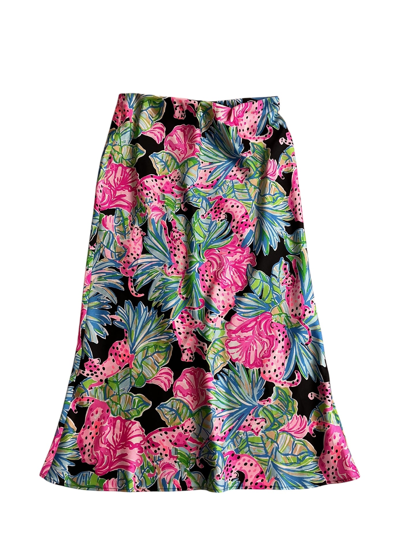 Lilly Pulitzer Cory Midi Skirt Jaguar Jungle - Size 2
