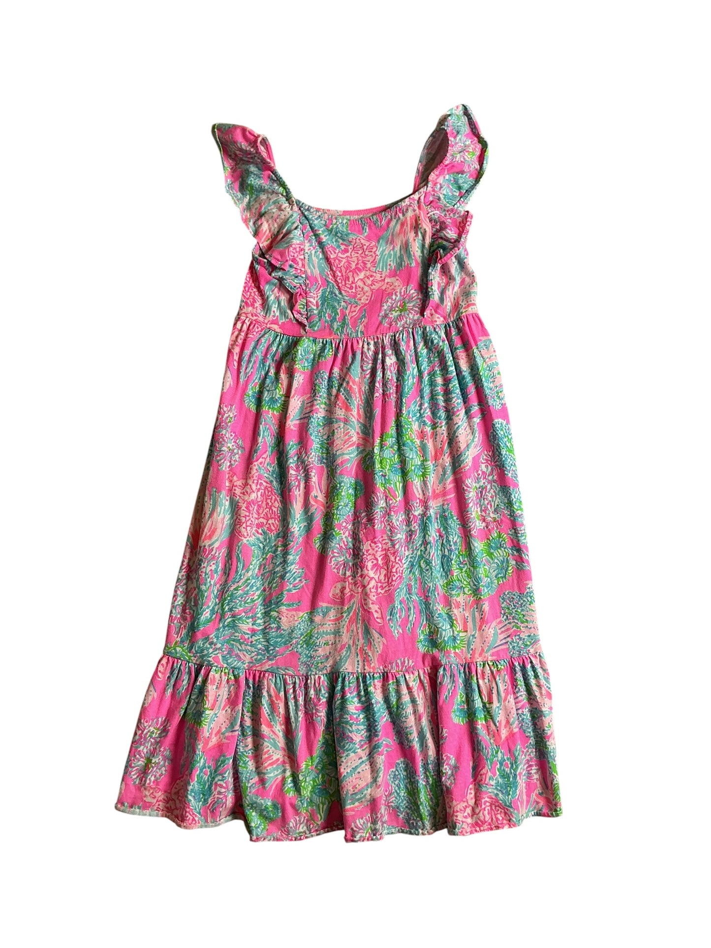 Lilly Pulitzer Girls Vienna Maxi Dress Seaing Things - Size S
