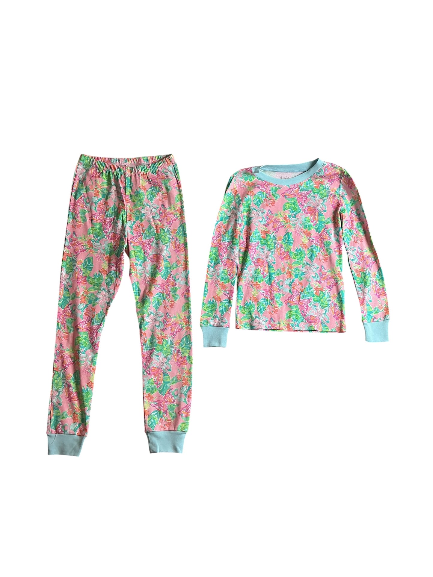 Lilly Pulitzer Girls Pajama Set - Size 8