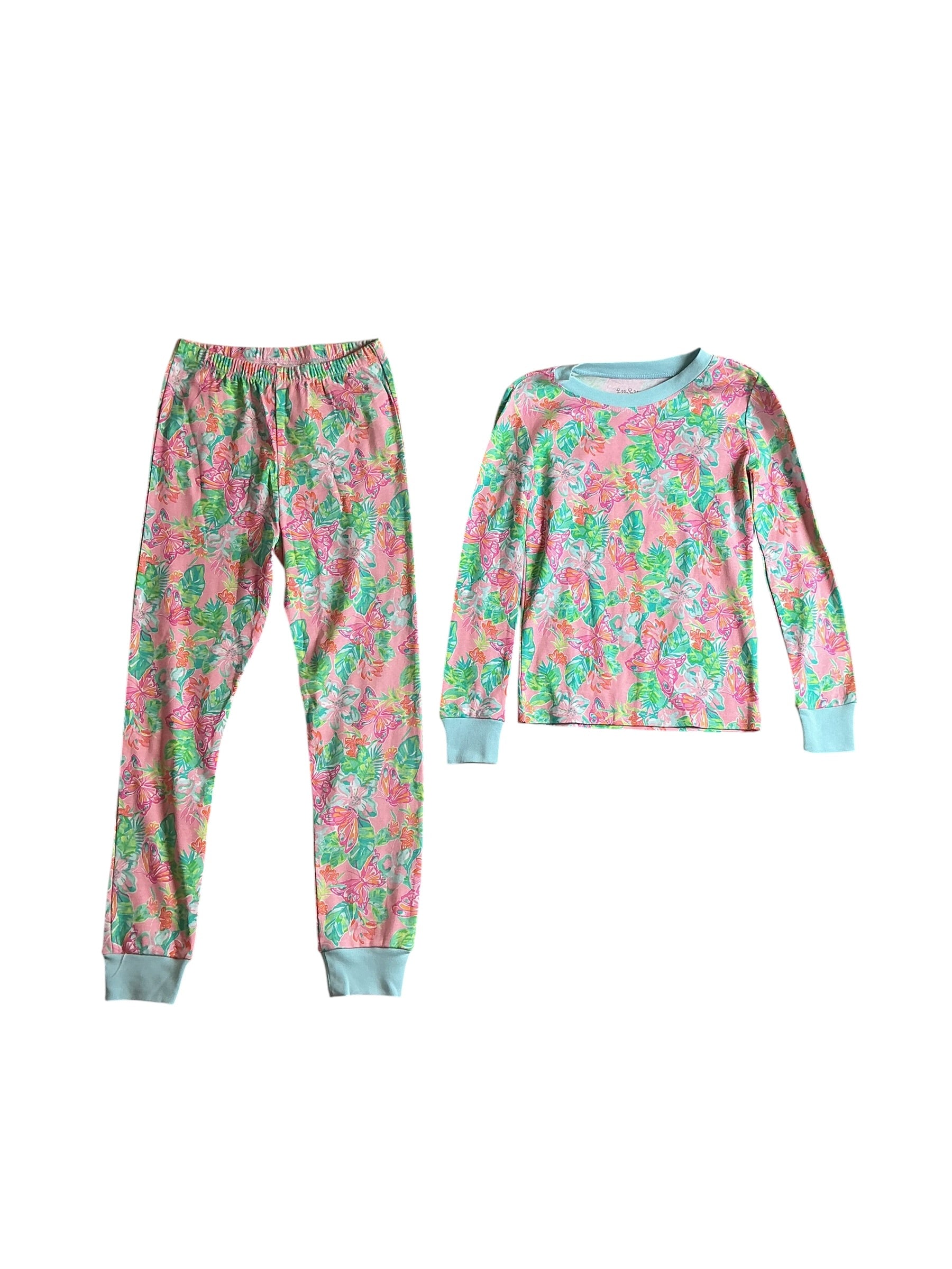 Lilly Pulitzer Girls Pajama Set - Size 8