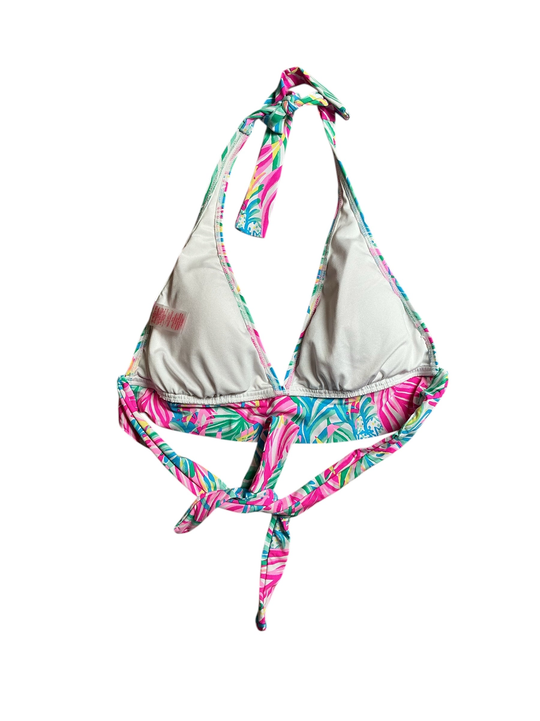 Lilly Pulitzer Swimsuit Elsie Bikini Top - Multi Sea Turtle Soirée - Size 10