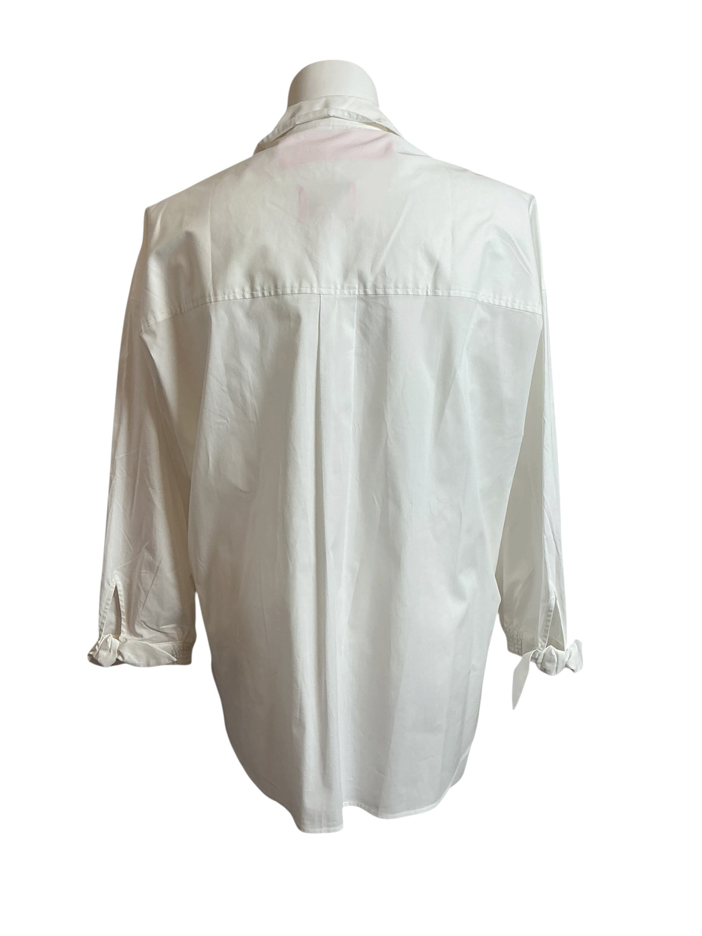 Lilly Pulitzer NWT Lesia Relaxed Button Down Resort White - Size XL
