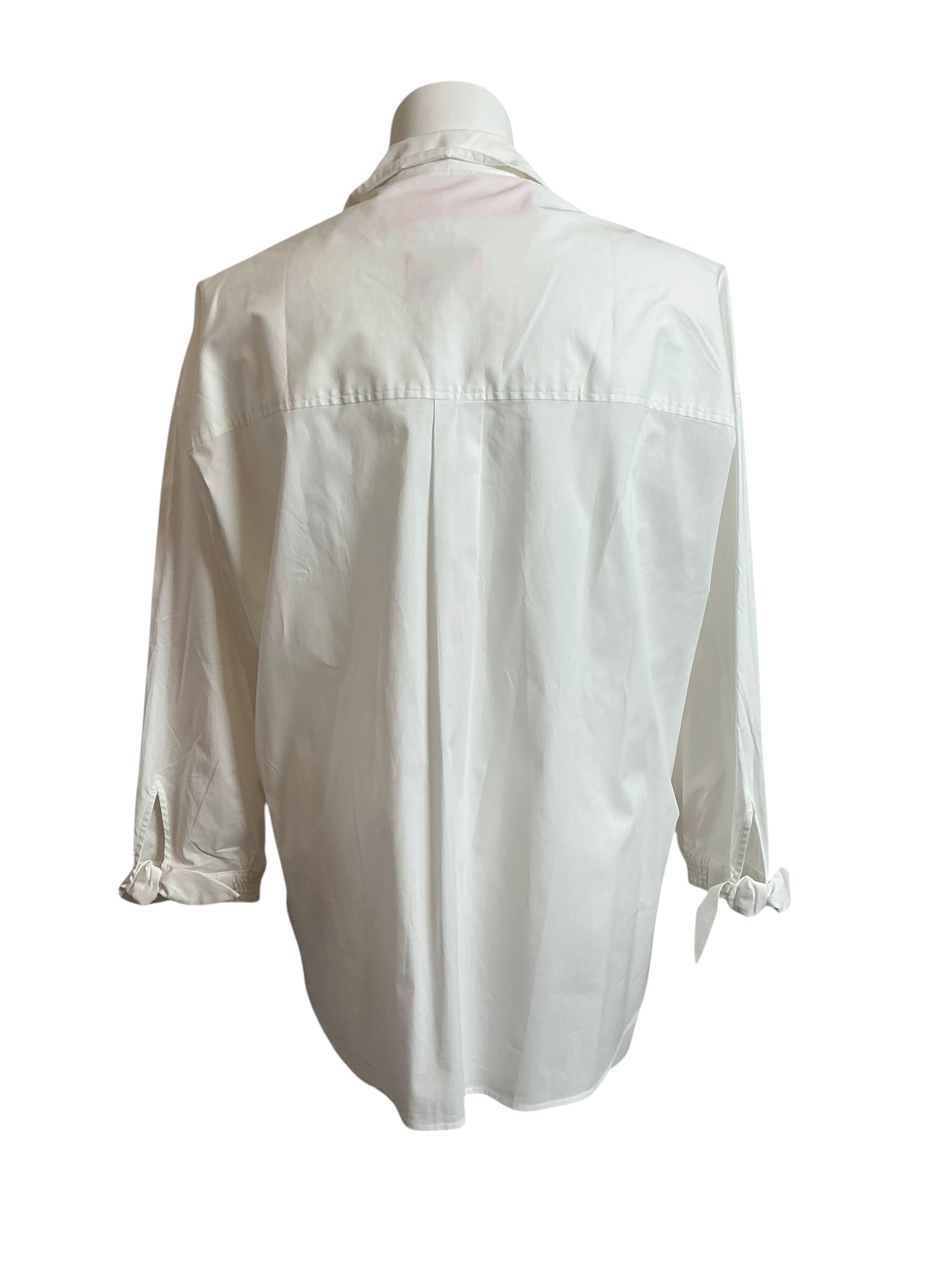 Lilly Pulitzer NWT Lesia Relaxed Button Down Resort White - Size XL