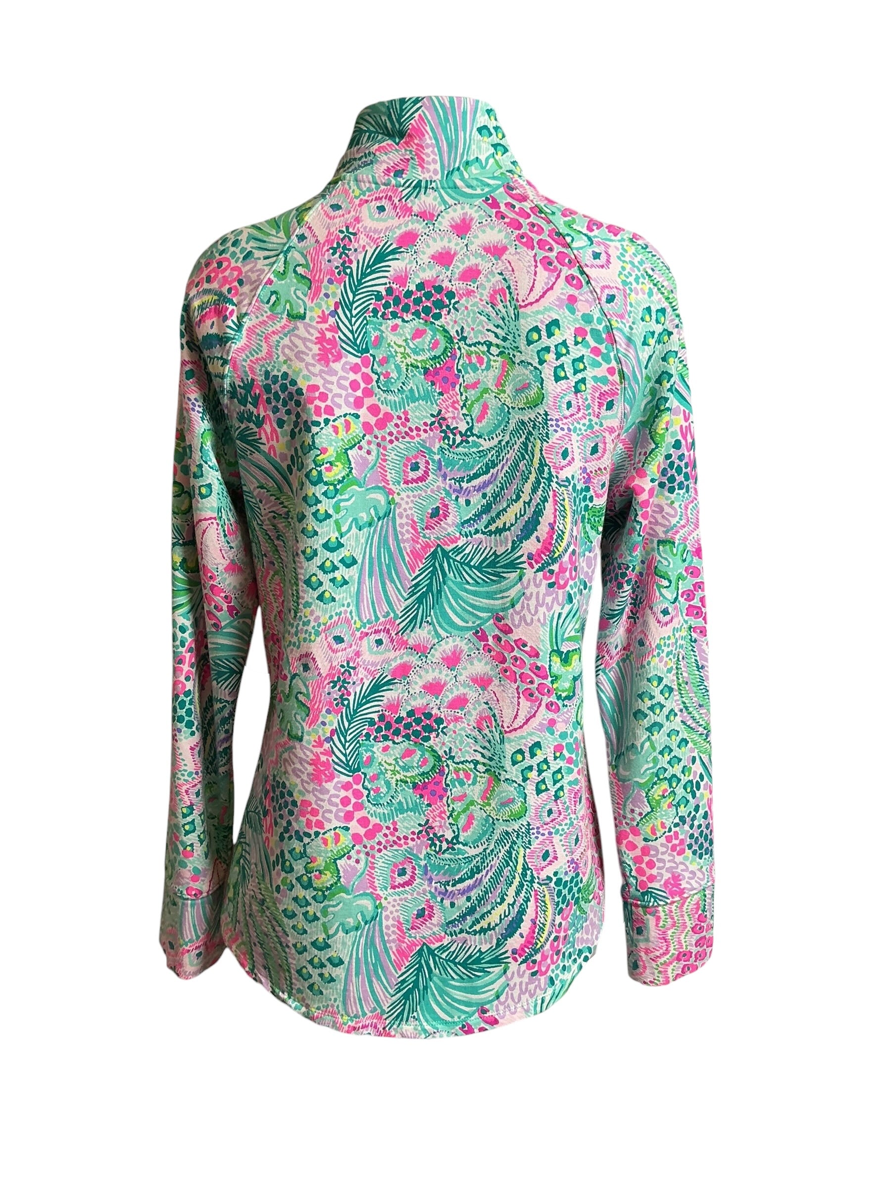 Lilly Pulitzer UPF 50+ Skipper Popover Multi Banana Split - Size M