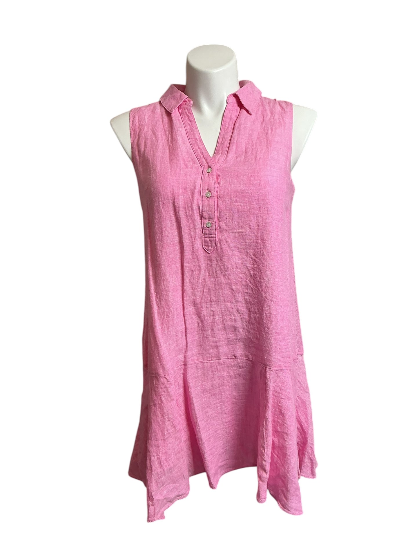 Lilly Pulitzer NWT Ellowyn Linen Dress Sunkissed Pink X Resort - Size M