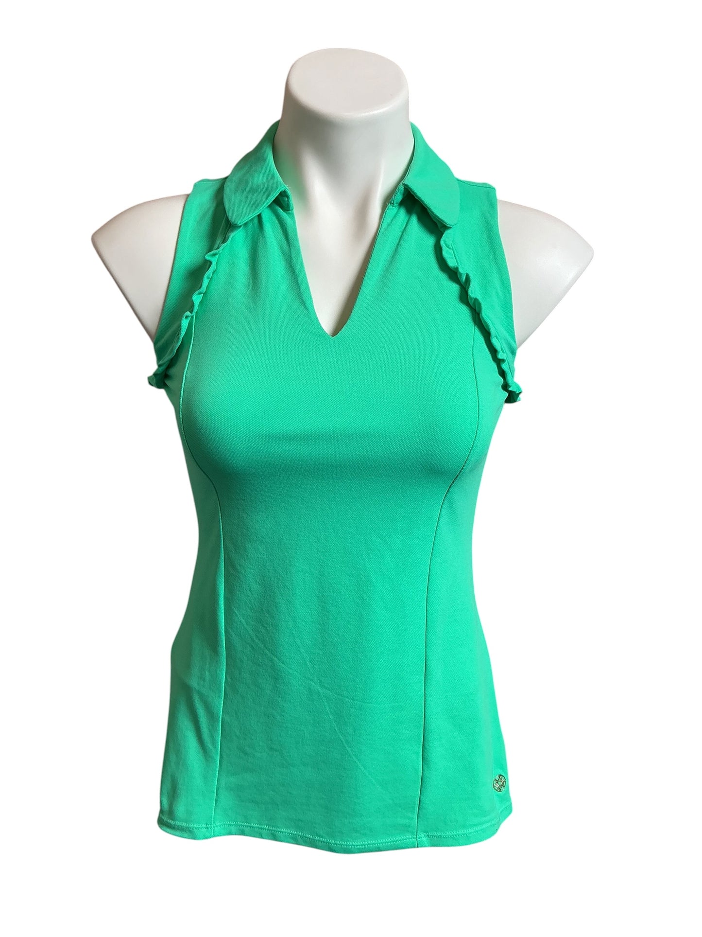 Lilly Pulitzer Martina Polo UPF 50+ Green - Size XXS