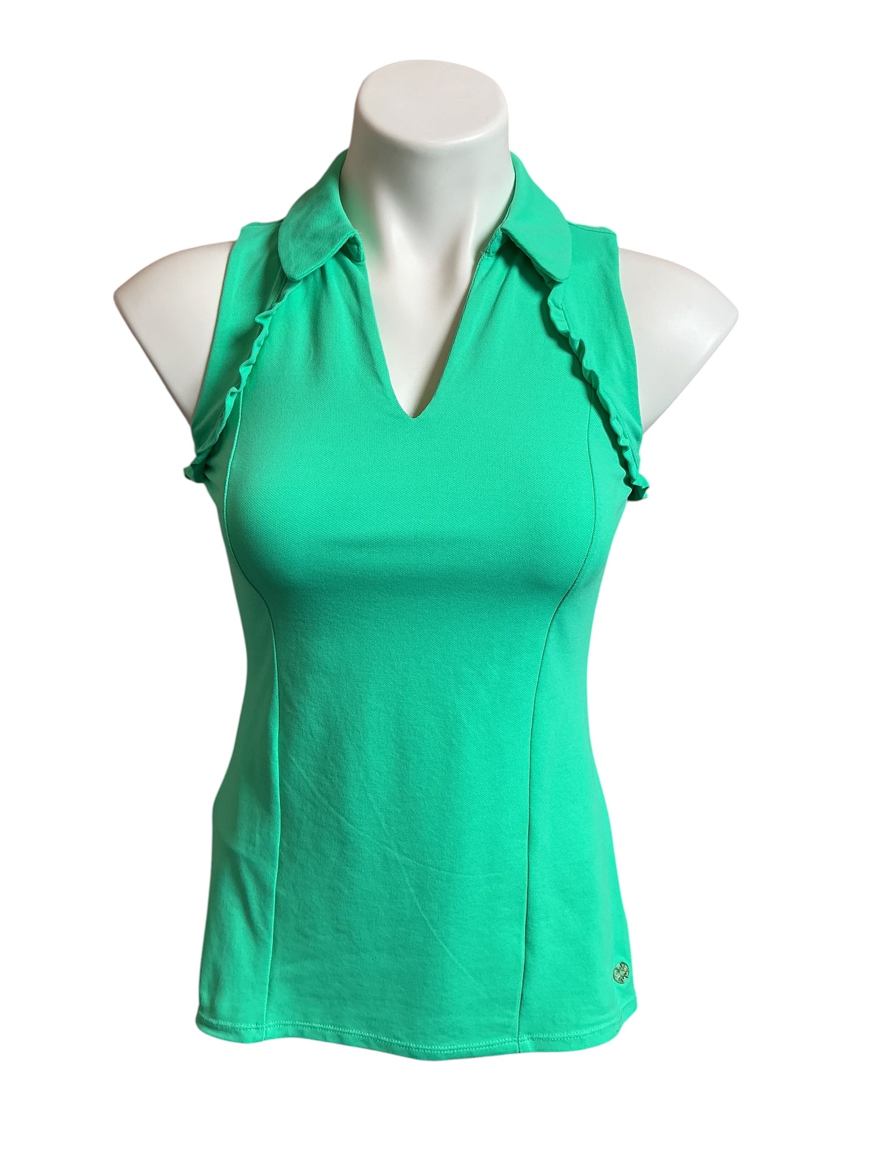 Lilly Pulitzer Martina Polo UPF 50+ Green - Size XXS