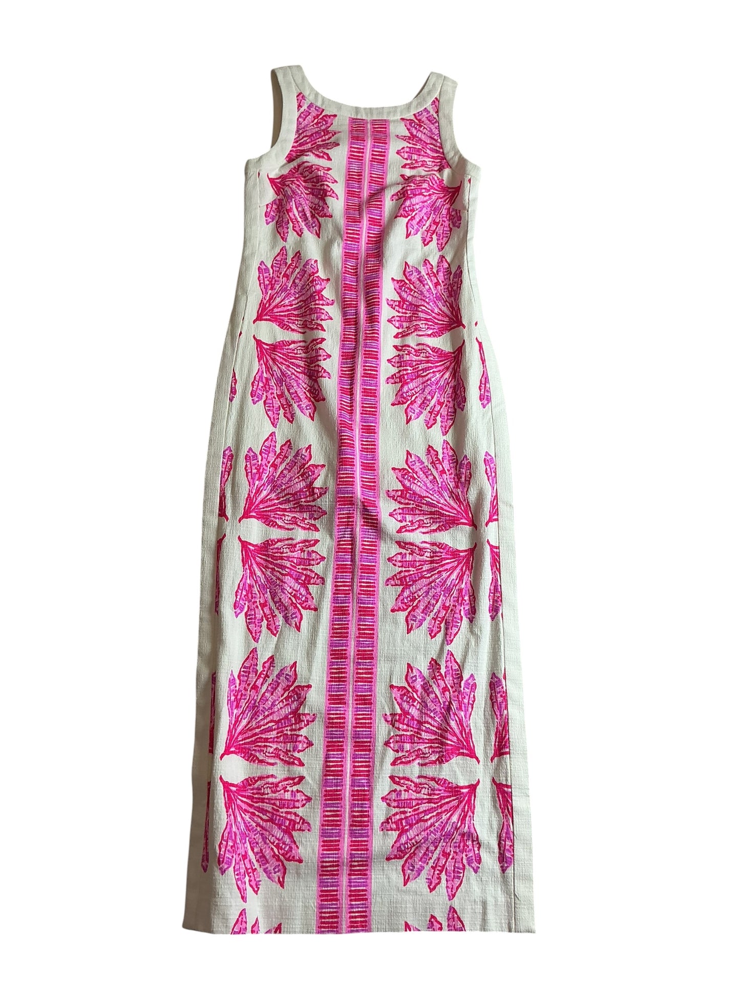 Lilly Pulitzer NWT Eleanora Maxi Shift Romper Pink Bliss Shady Babe Engineered- Size 00