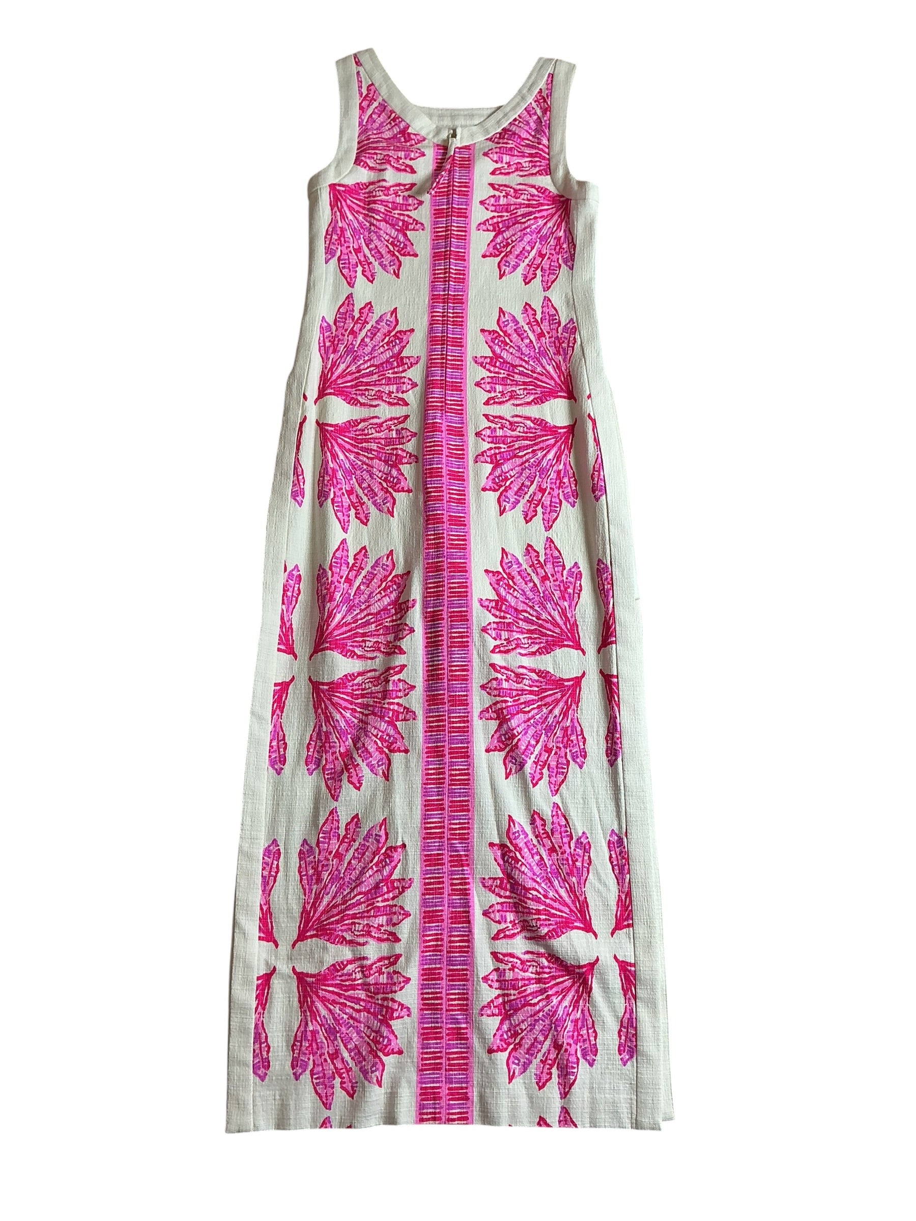 Lilly Pulitzer NWT Eleanora Maxi Shift Romper Pink Bliss Shady Babe Engineered- Size 00