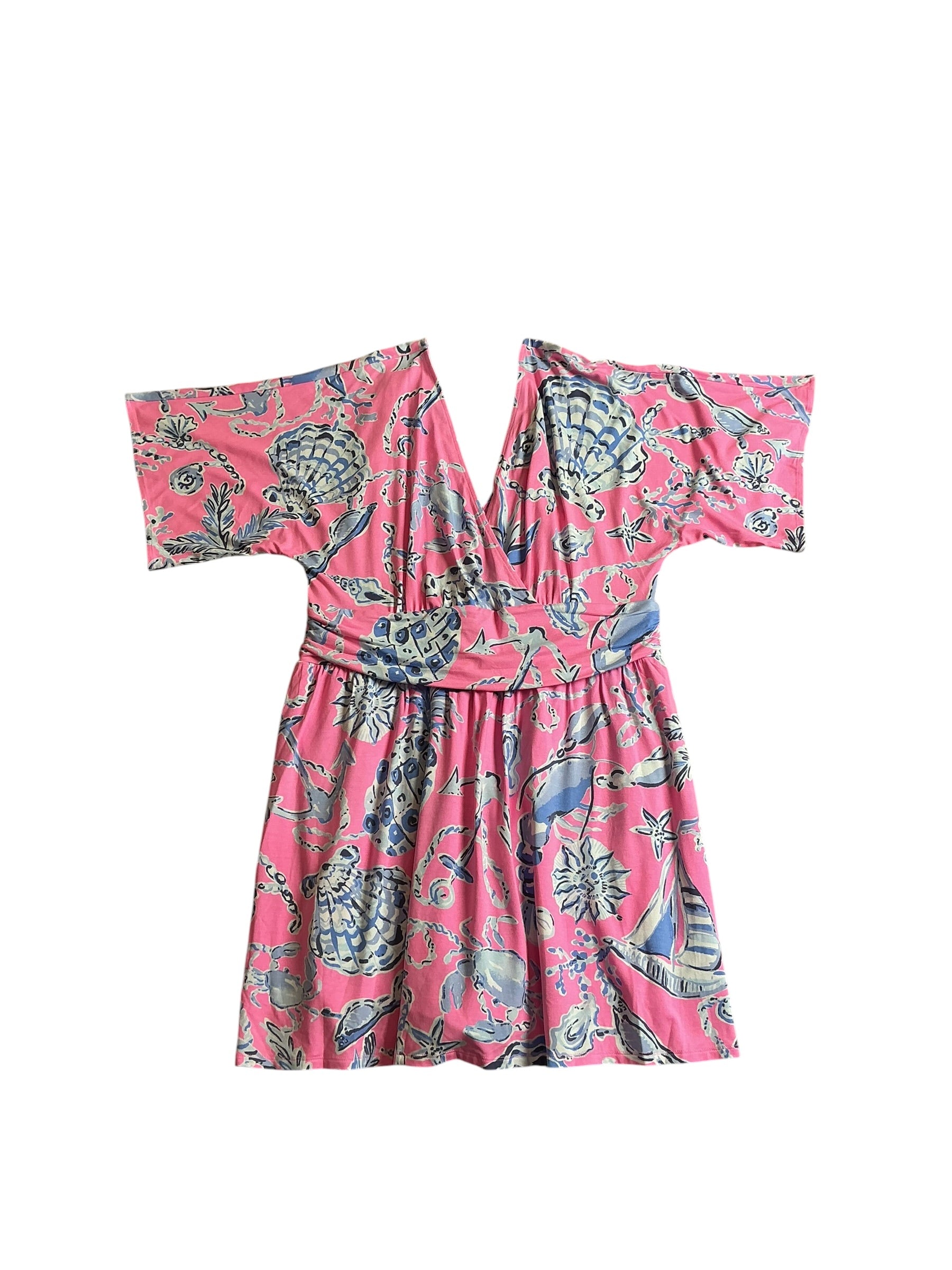 Lilly Pulitzer NWT Parigi Knit Skort Romper Rousseau Oversized Barefoot Bea - Size XXL
