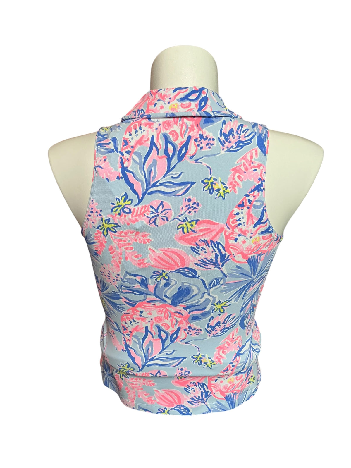 Lilly Pulitzer NWT Alister Polo UPF 50+ Elephant Splash - Size XS