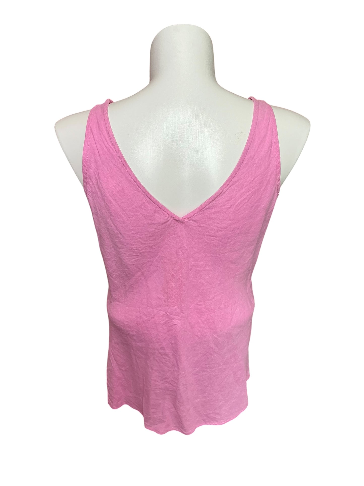 Lilly Pulitzer Florin Sleeveless Linen Top Lilac Rose Size M
