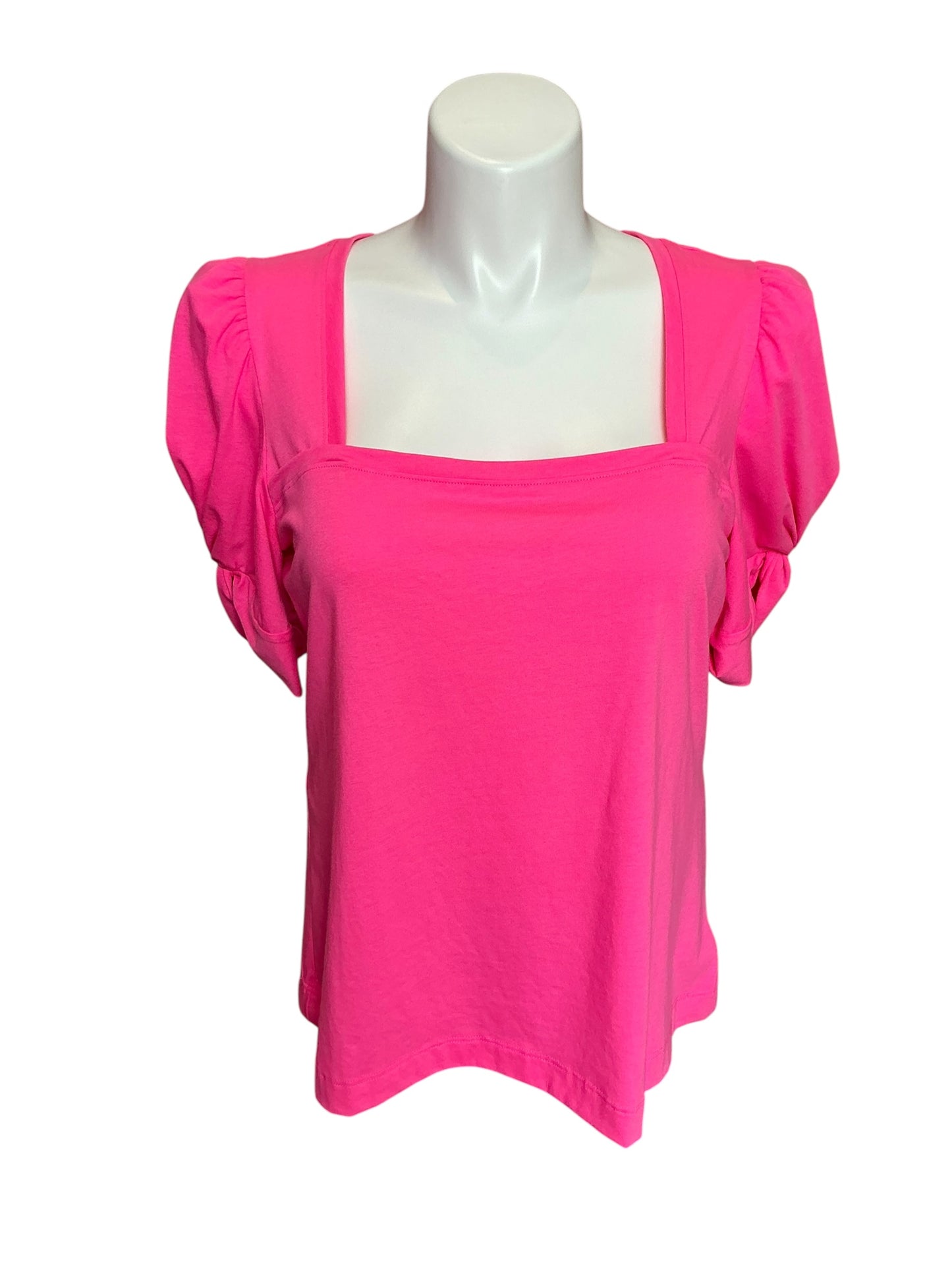 Lilly Pulitzer Jessie Top Cockatoo Pink NWT Size XL