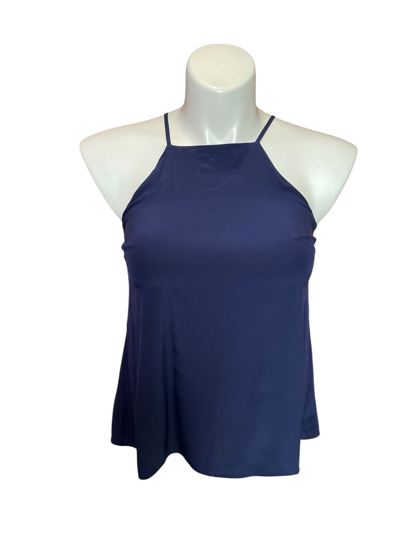 Lilly Pulitzer Rae Silk Top Navy NWT Size M