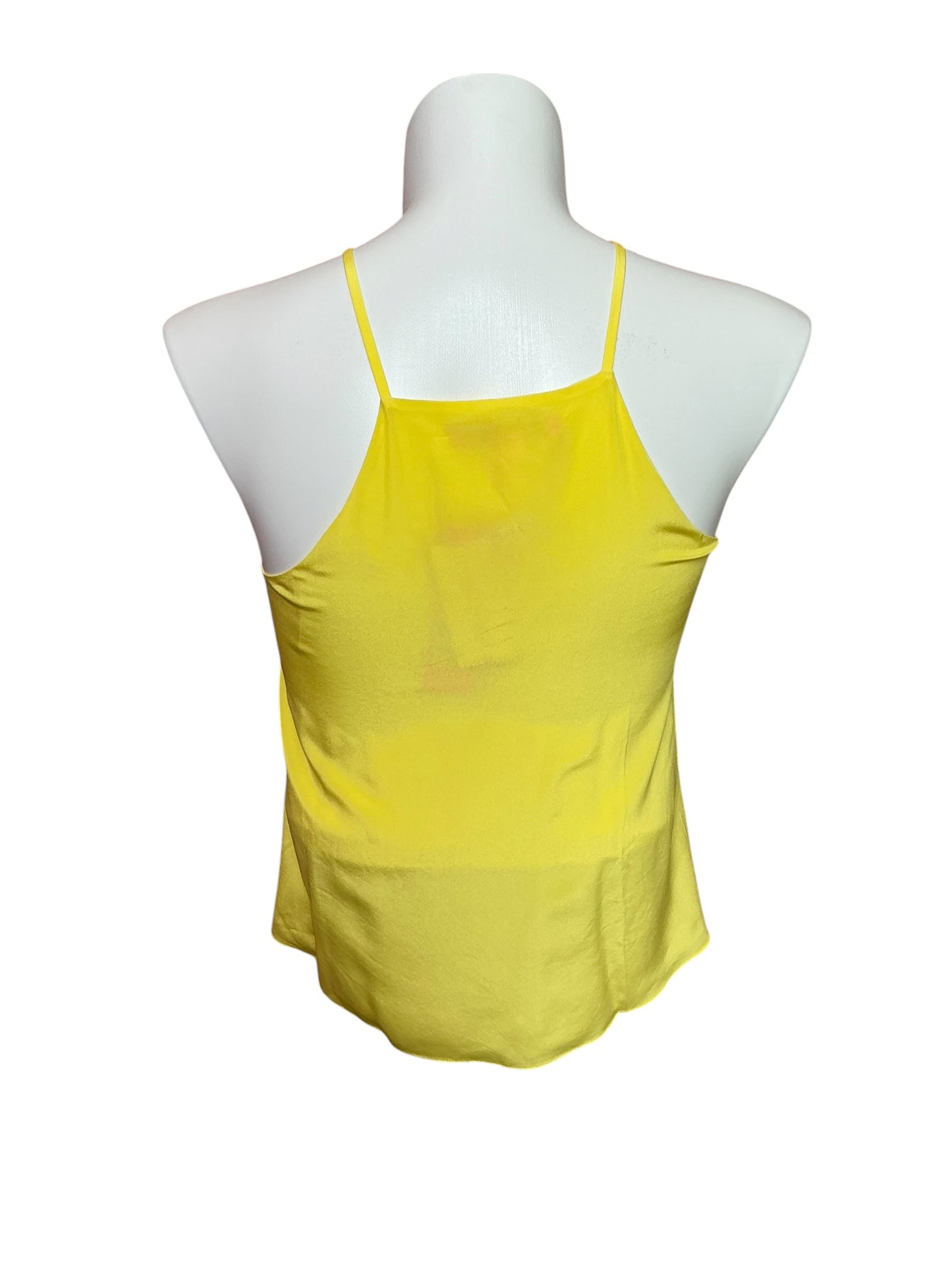 Lilly Pulitzer Rae Silk Top Lilly’s Lemon NWT Size M