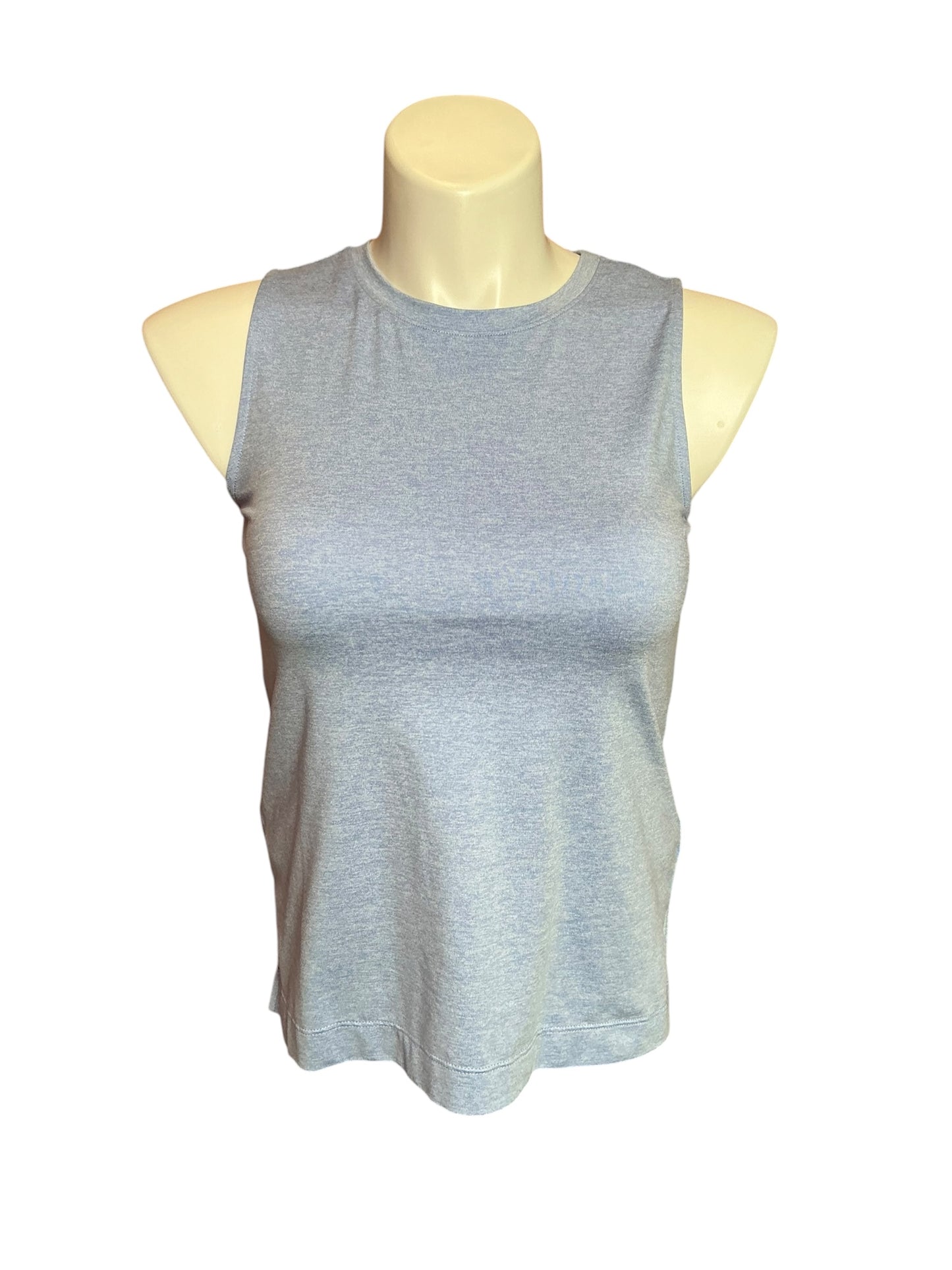 Lilly Pulitzer Calabash Tank Top Heathered Blue UPF50+ Size S