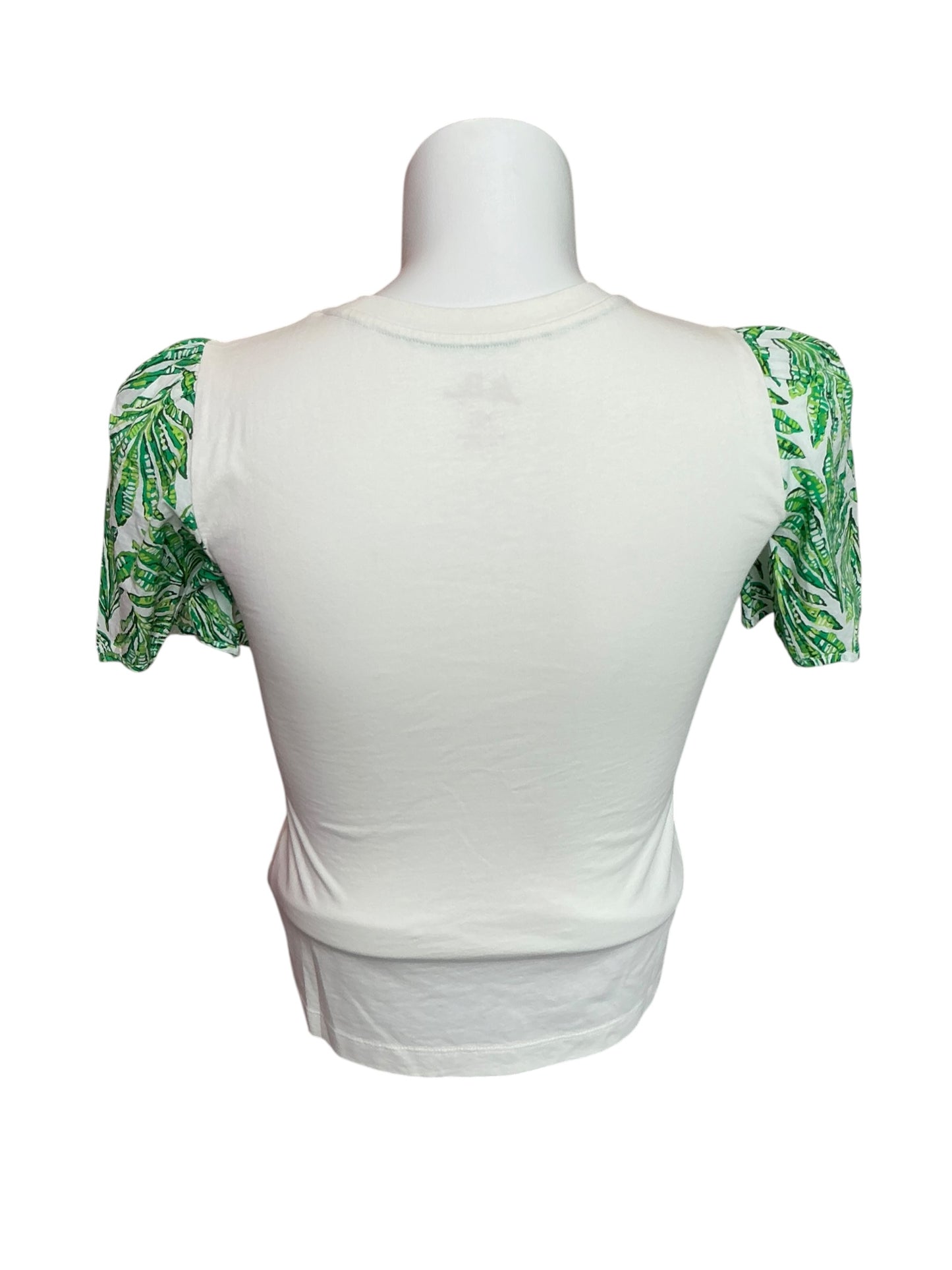 Lilly Pulitzer Brittan Knit Top Coconut Shady Babe NWT Size  XS