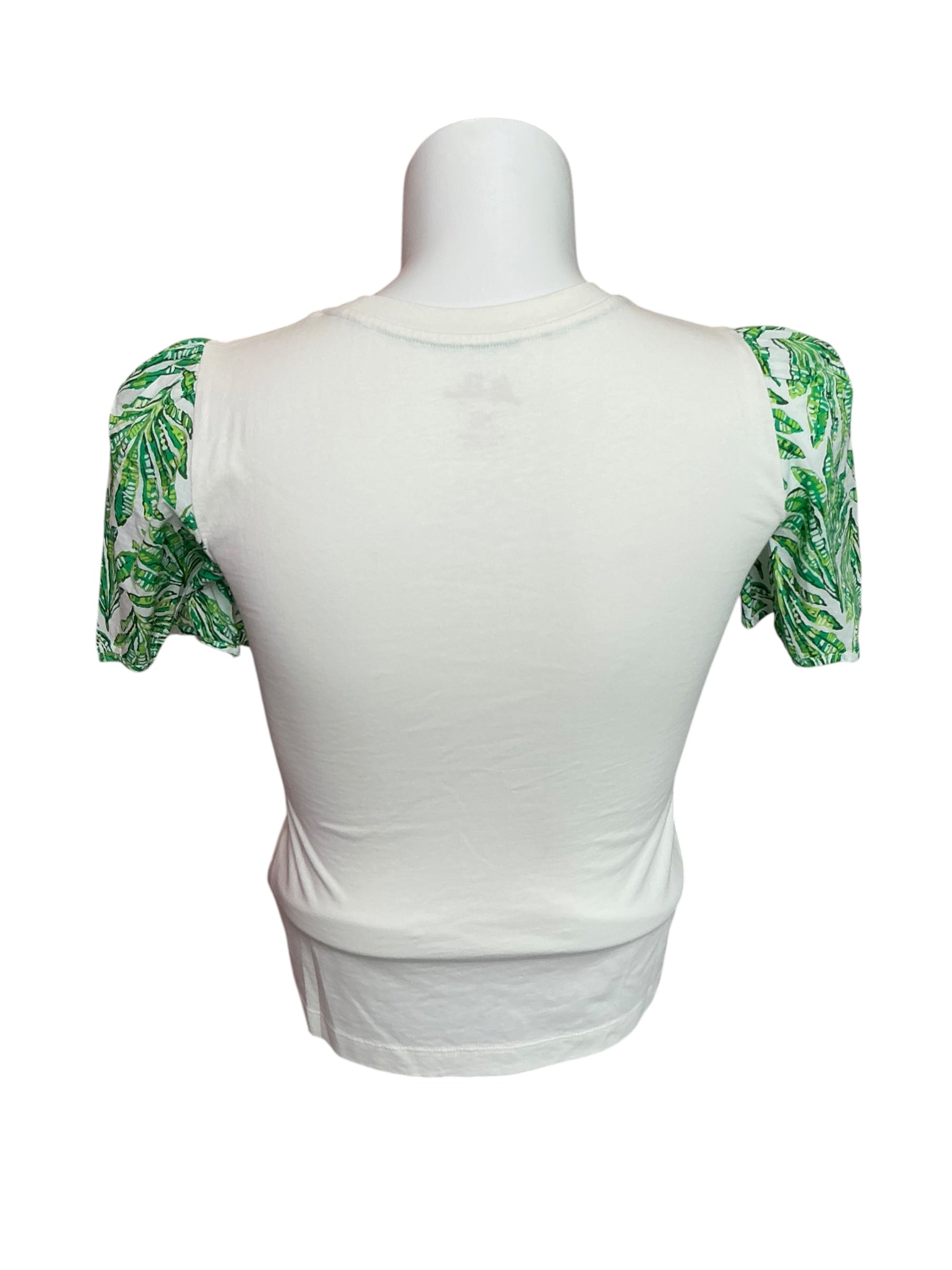 Lilly Pulitzer Brittan Knit Top Coconut Shady Babe NWT Size  XS