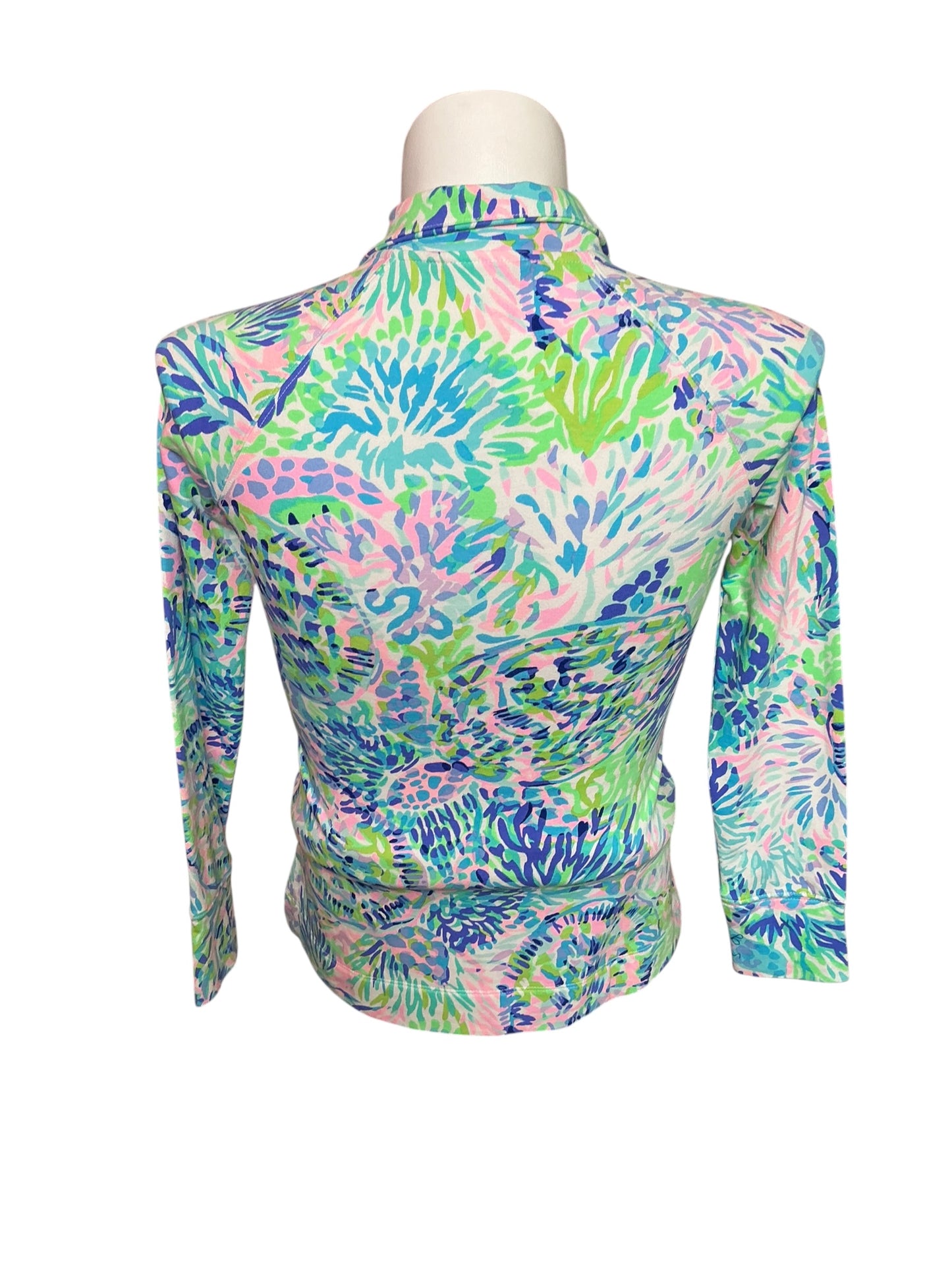 Lilly Pulitzer Skipper Popover Shell Of A Party UPF50+ NWT Size XXS