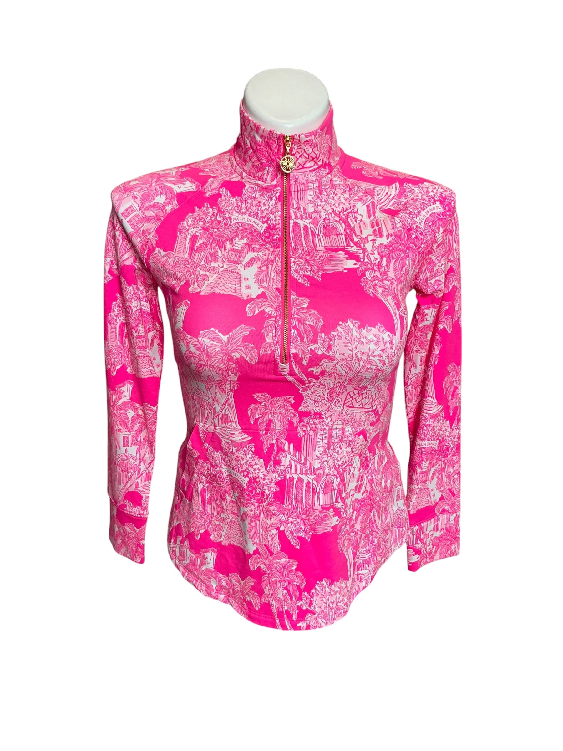 Lilly Pulitzer Skipper Popover PB Anniversary Toile NWT Size XXS