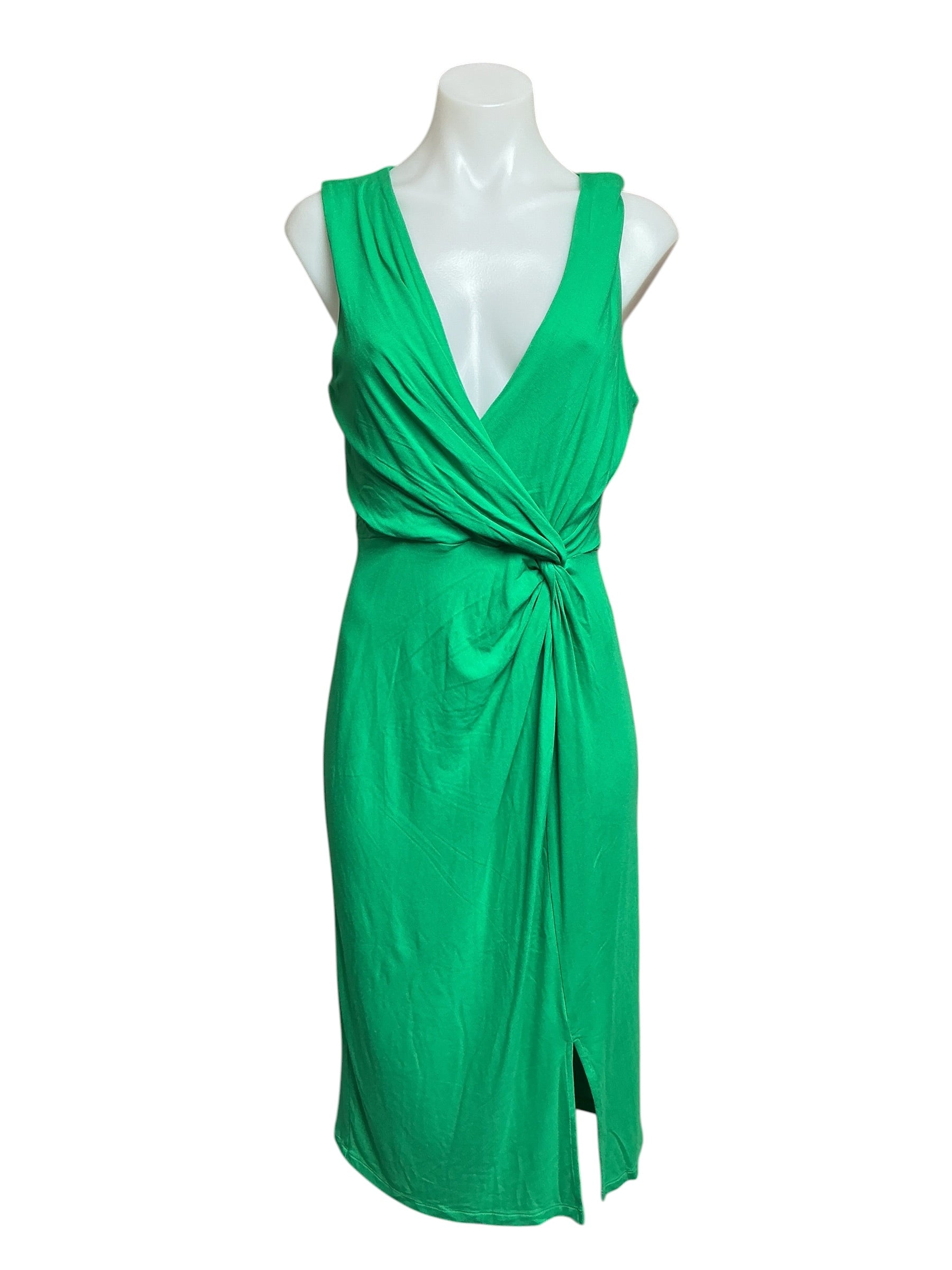 Lilly Pulitzer NWT Odella V-Neck Midi Dress - Brazilian Green - Size 6