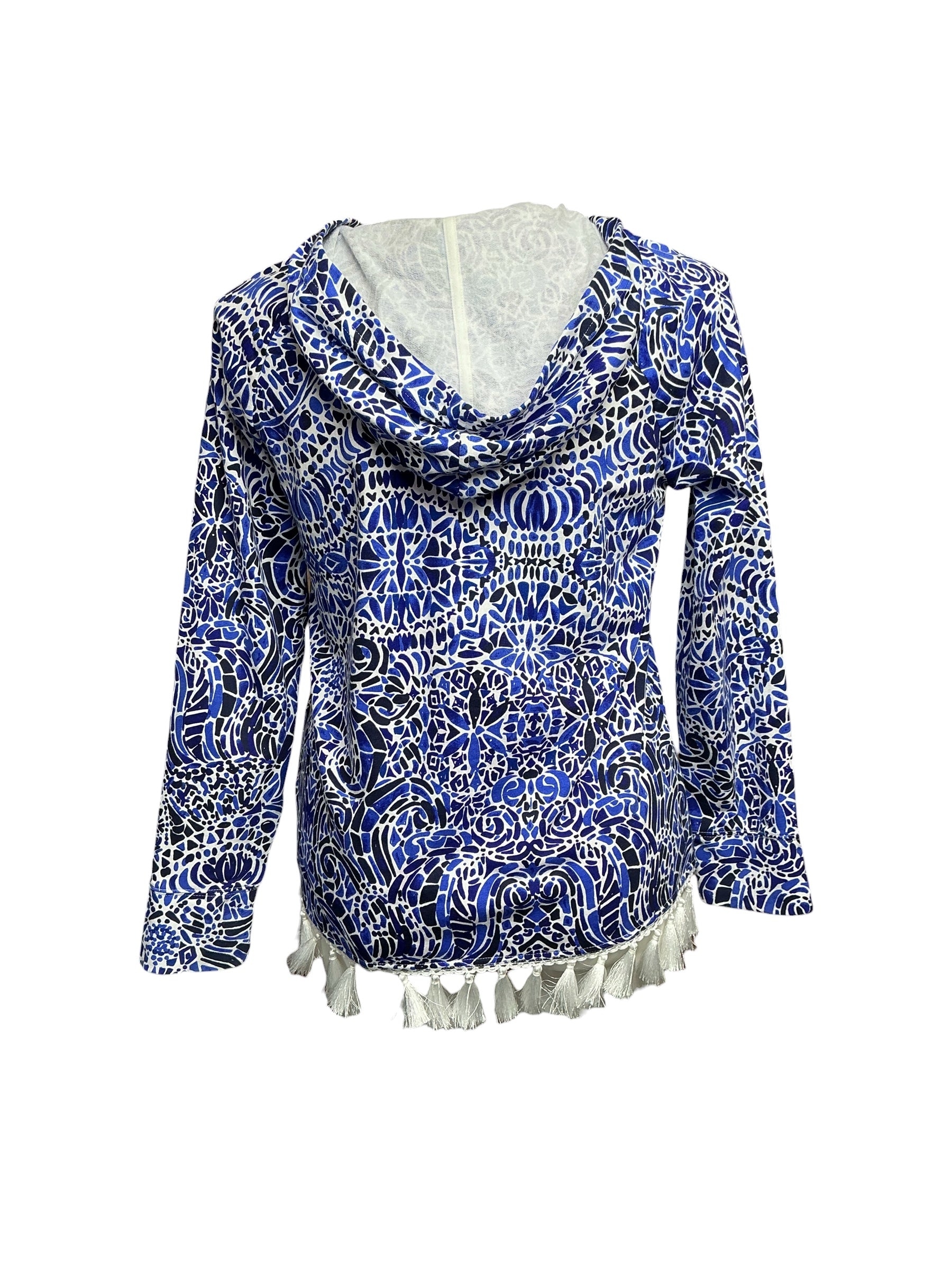 Lilly Pulitzer NWT Jordanna Jacket UPF 50+ - High Tide Navy She’s Got Sol - Size L