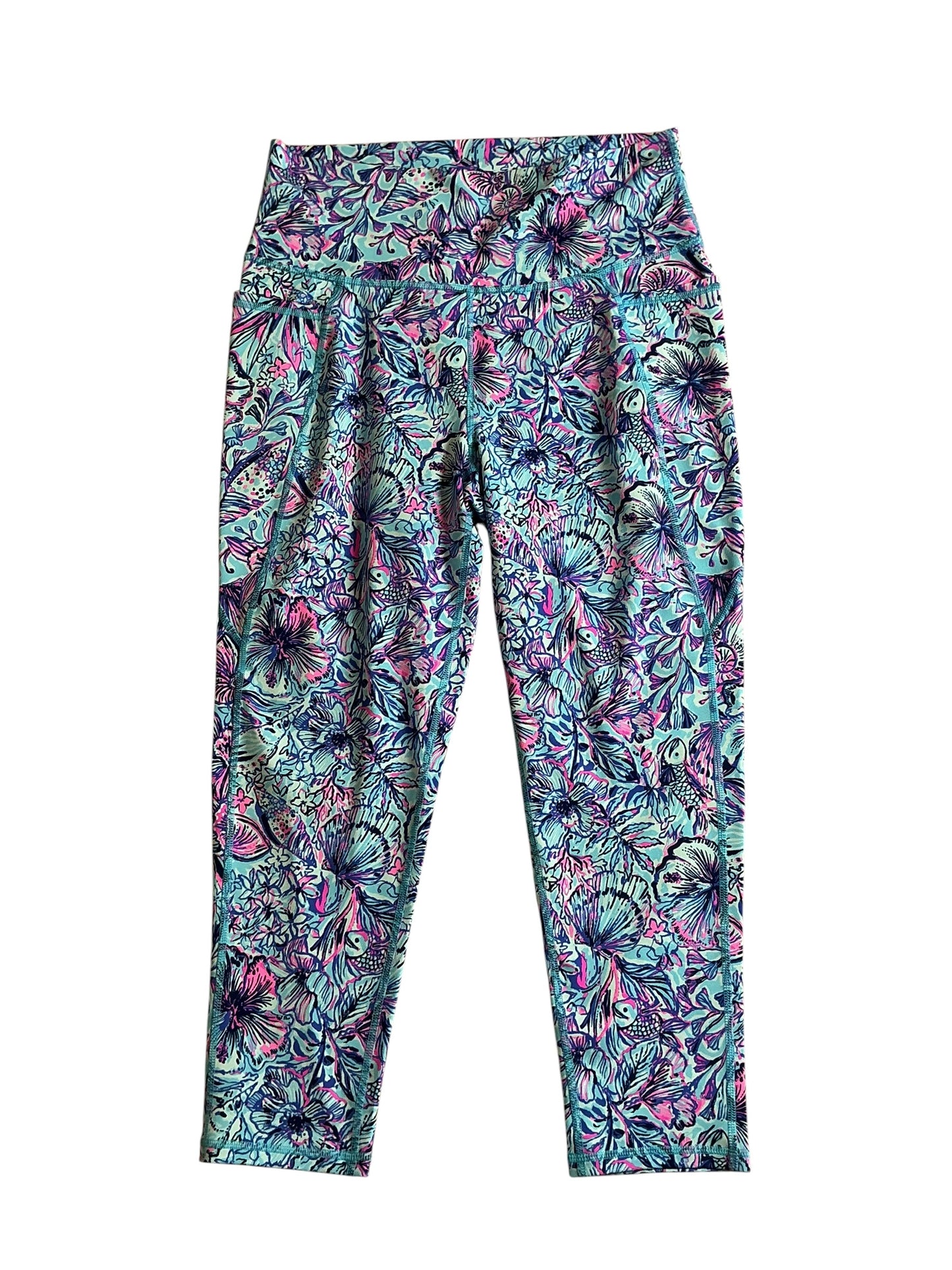 Lilly Pulitzer NWT South Beach High Rise Breakwater Blue Shells N Bells - Size XL
